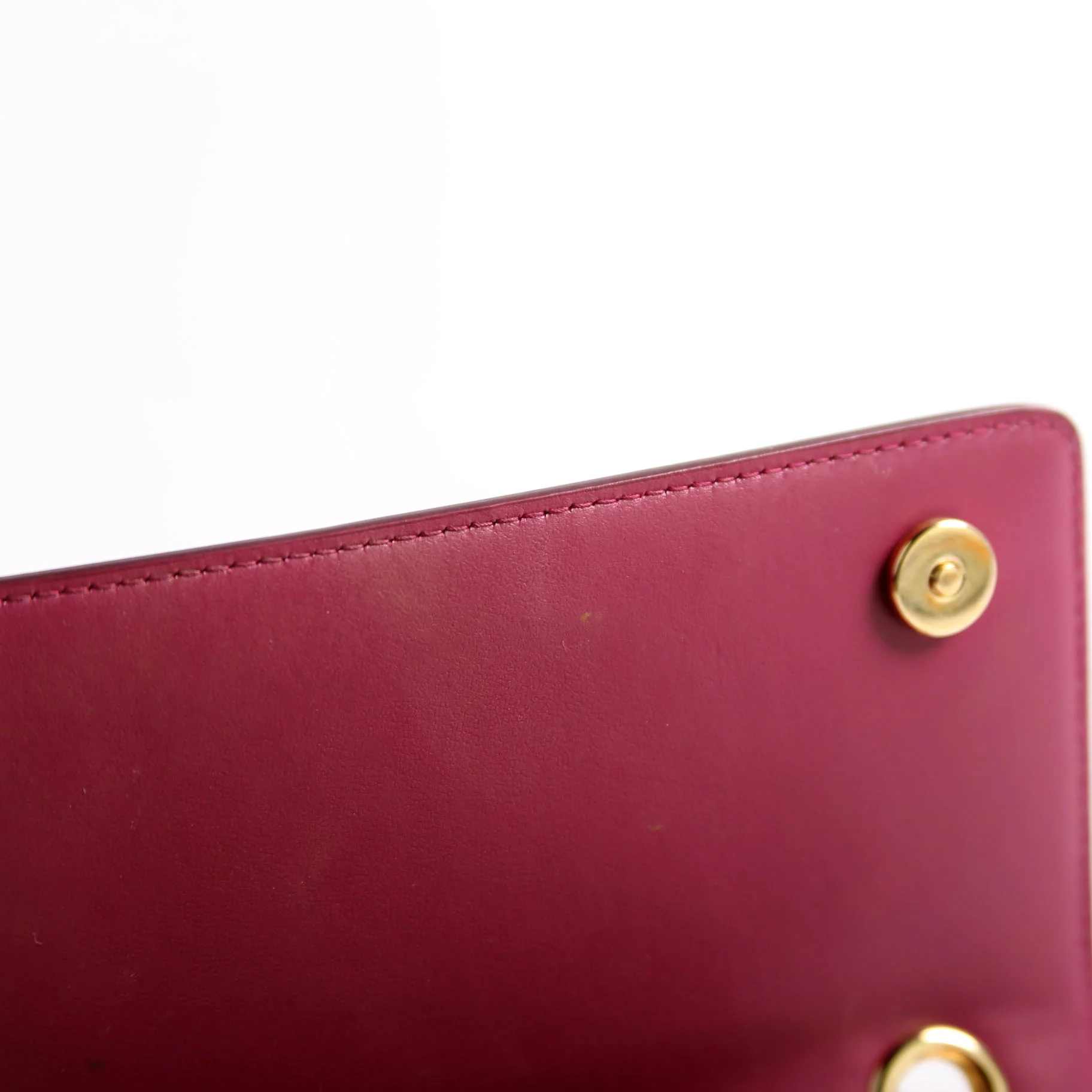 3.5 Phone Bag Patent Pink/Gold - Image 8