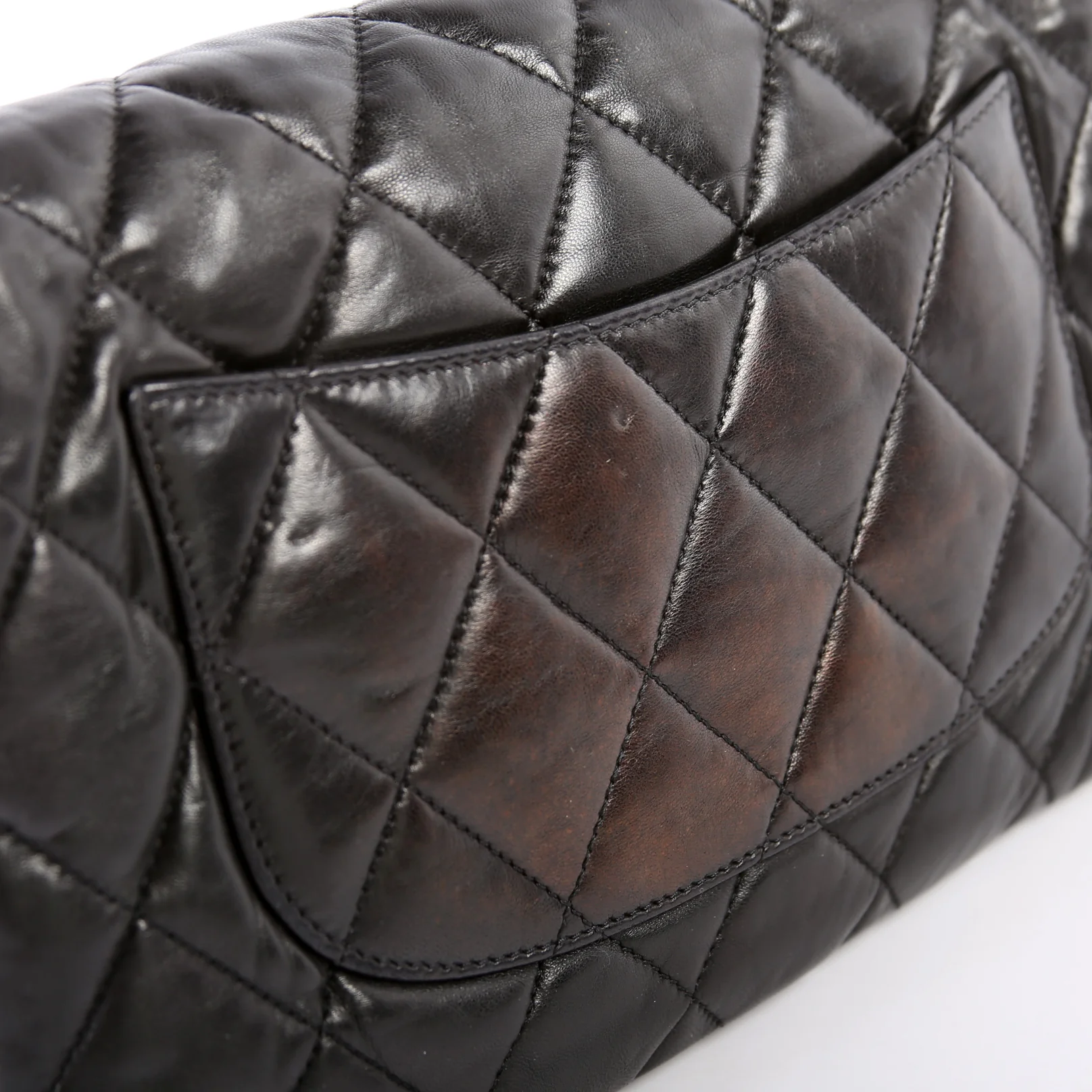 3 Accordion Flap Bag Lambskin 13M - Image 10
