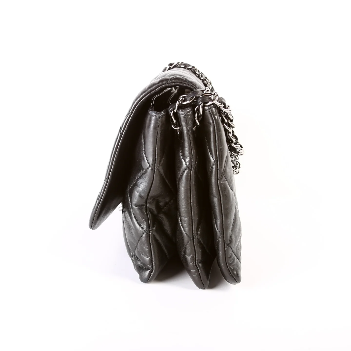 3 Accordion Flap Bag Lambskin 13M - Image 4