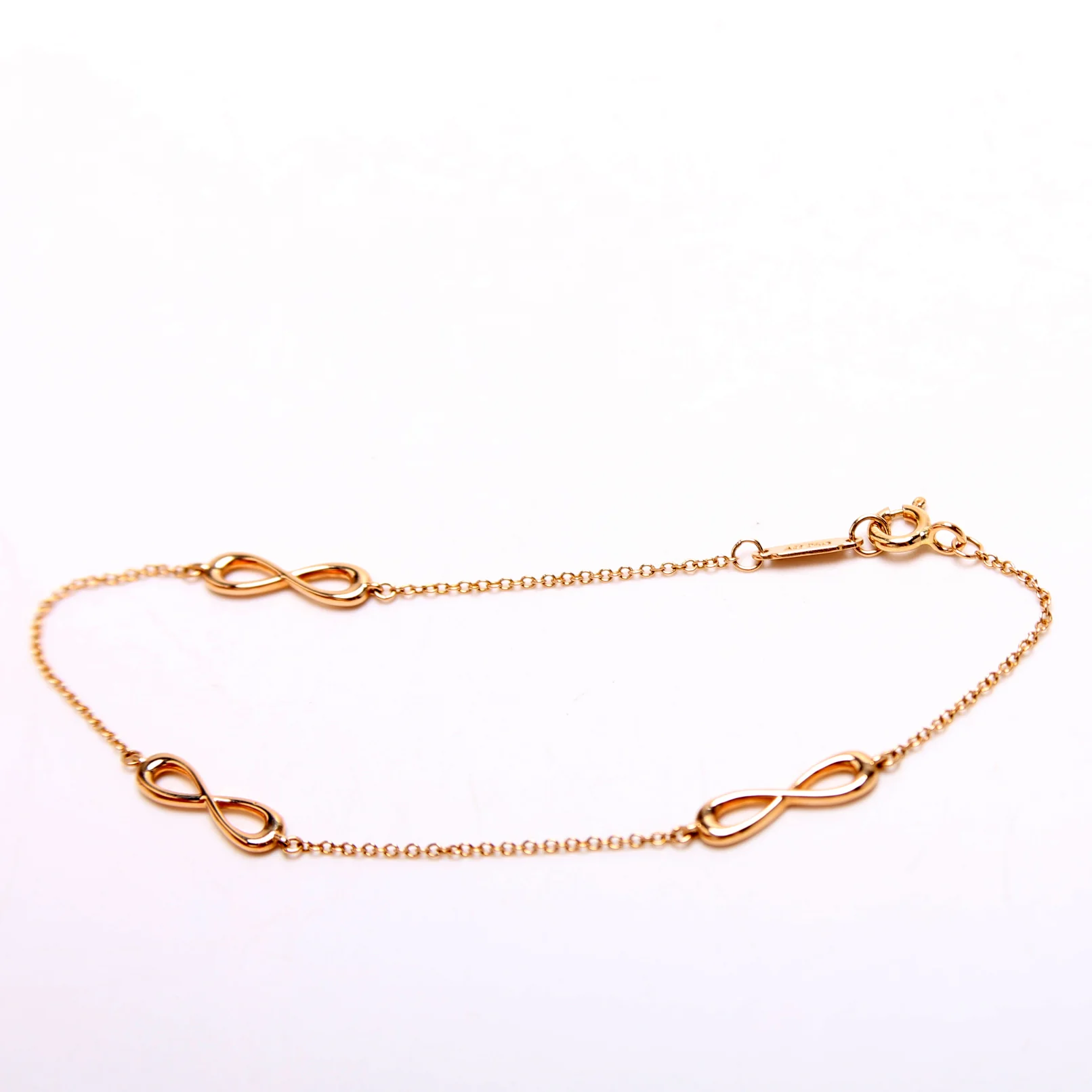 3 Station Infinity Rose Gold 750 - Image 3