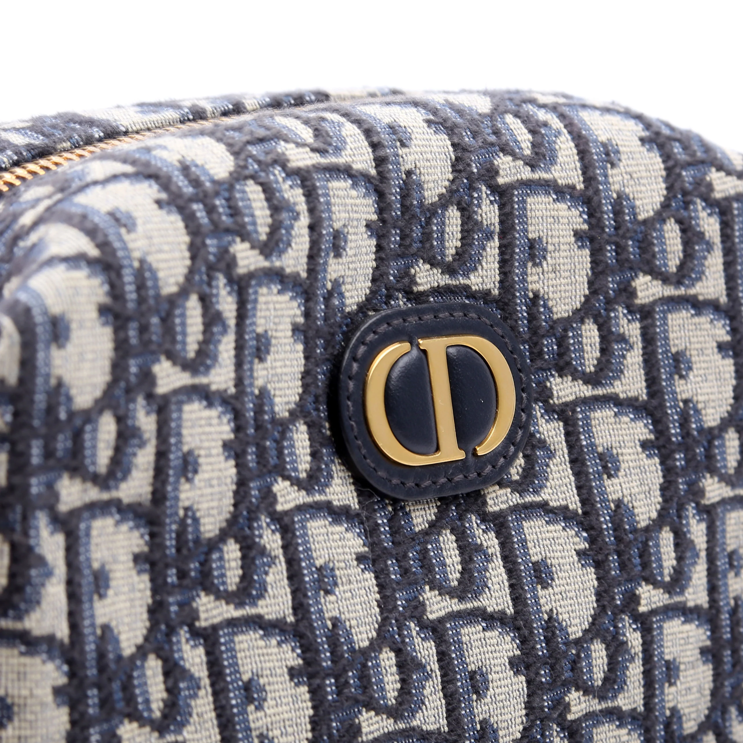 30 Montaigne Venus Pouch Oblique Navy/Beige - Image 10