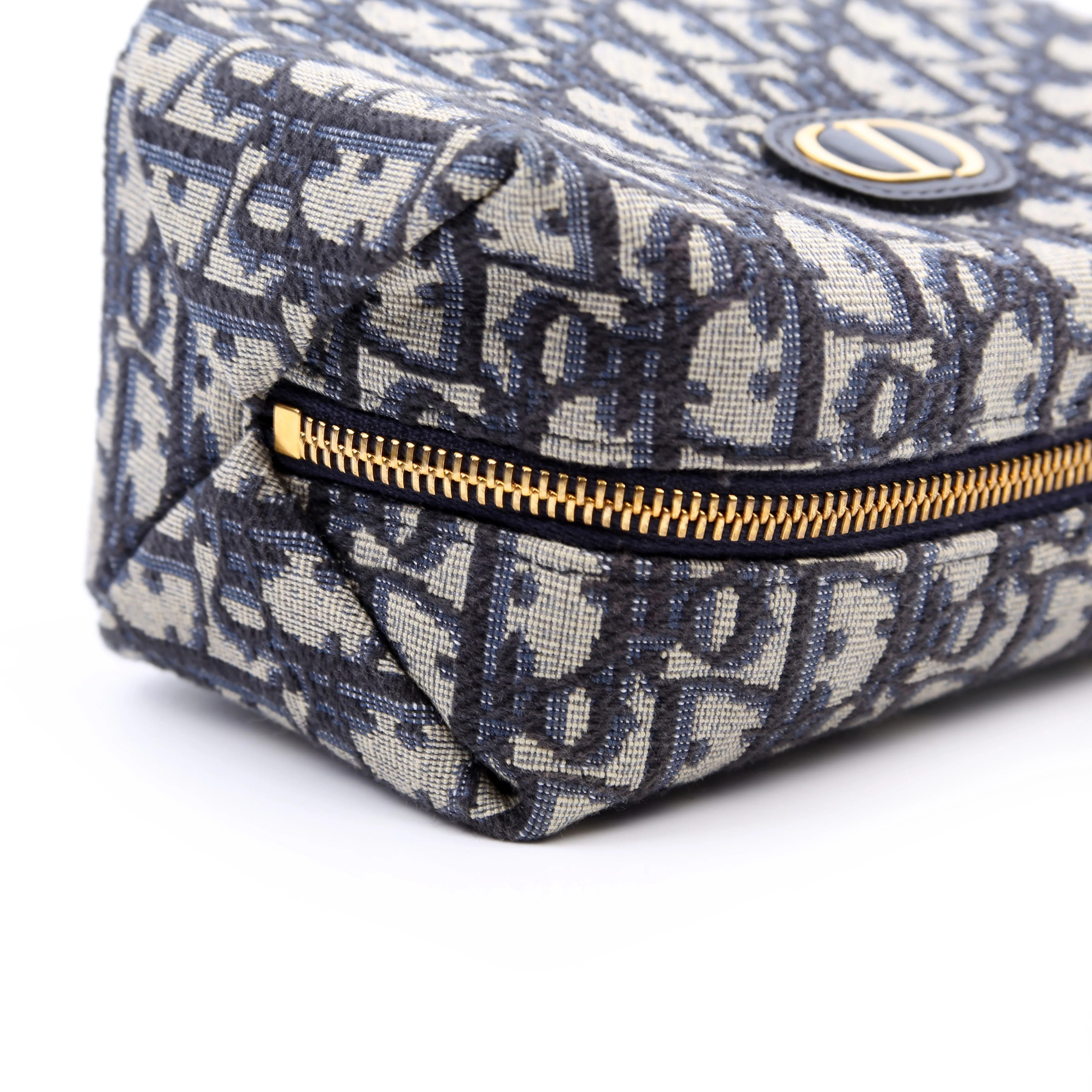 30 Montaigne Venus Pouch Oblique Navy/Beige - Image 8