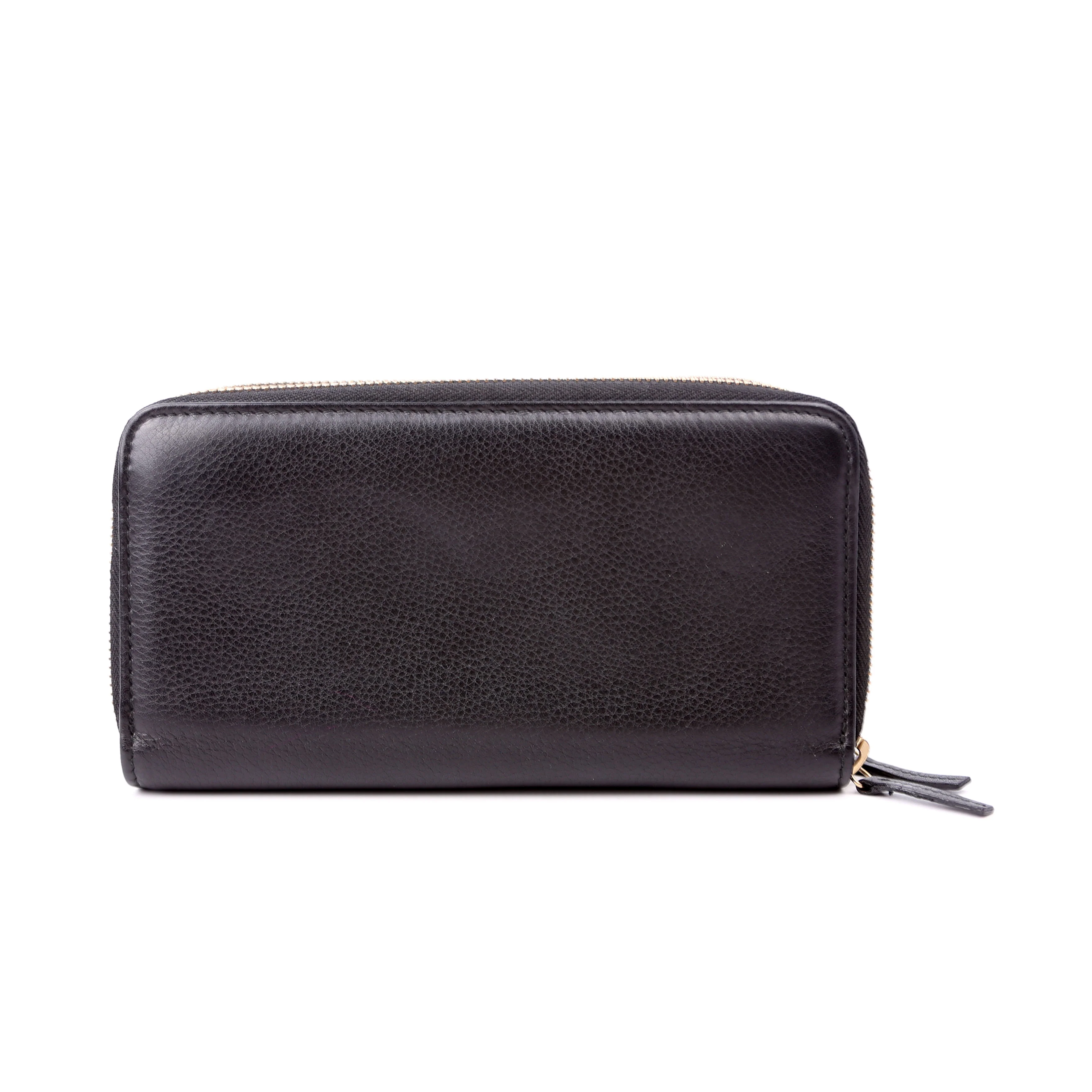 306016 Soho Double Zip Wallet Black - Image 2