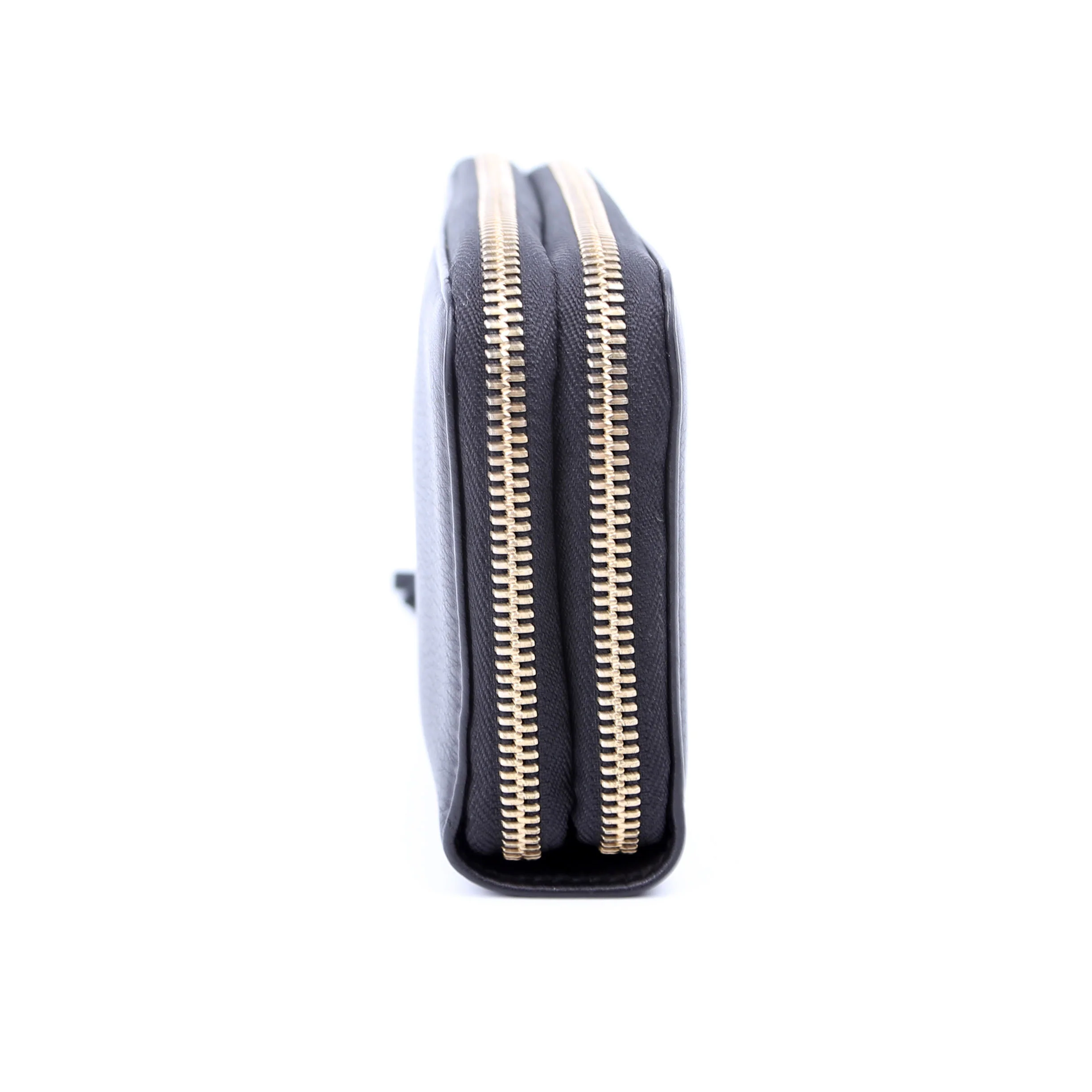 306016 Soho Double Zip Wallet Black - Image 4