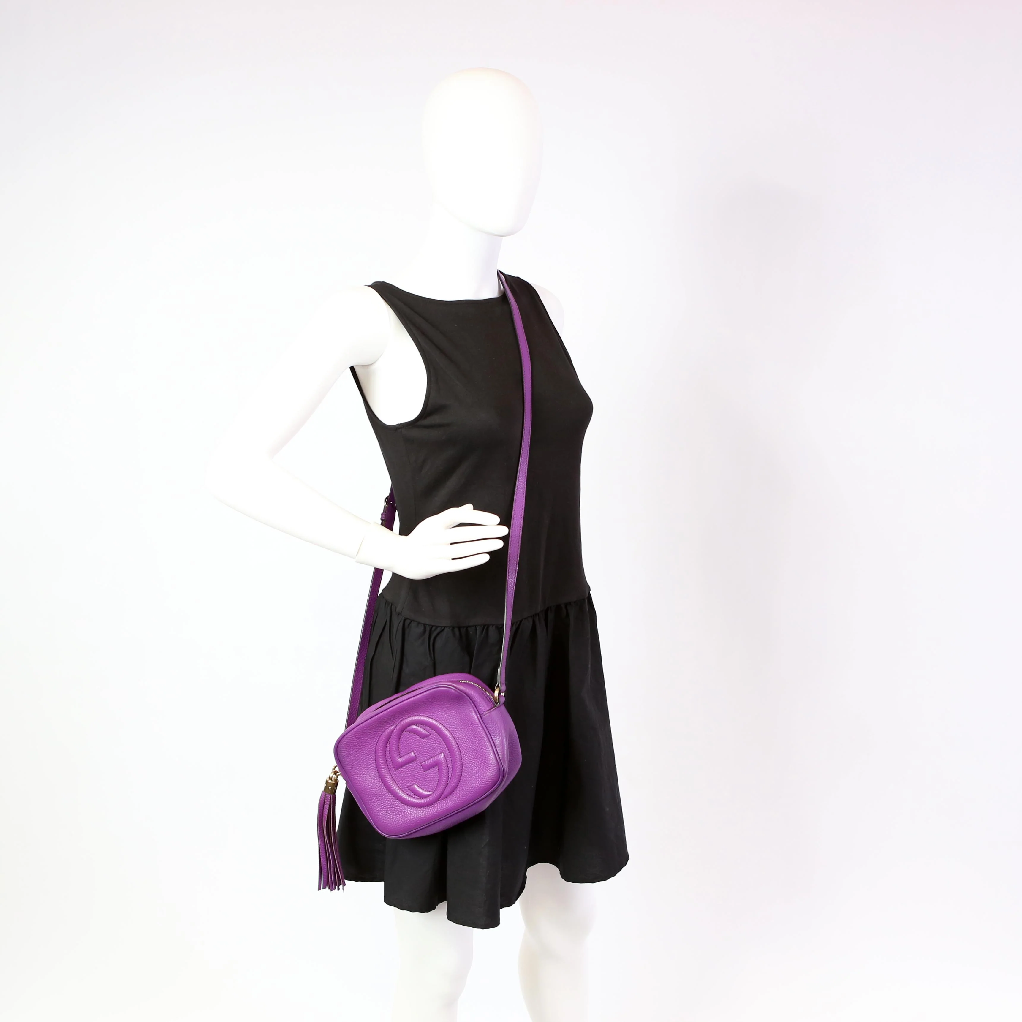 308364 Soho Disco Crossbody Purple - Image 11