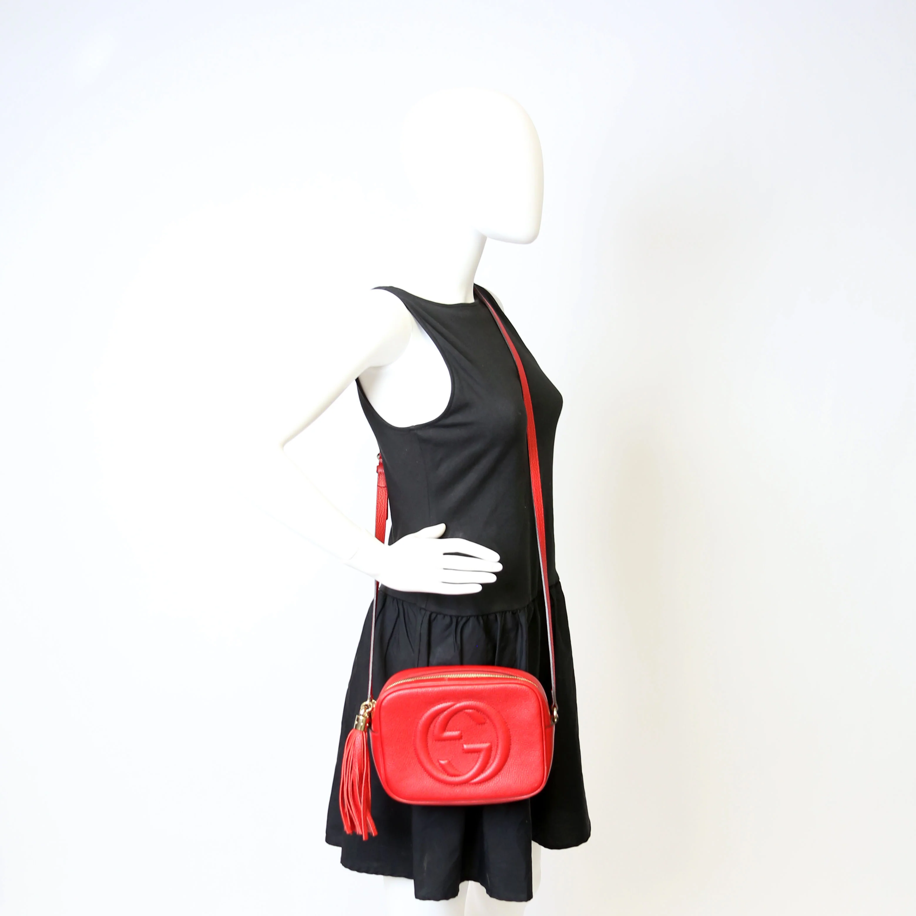 308364 Soho Disco Crossbody Red - Image 14