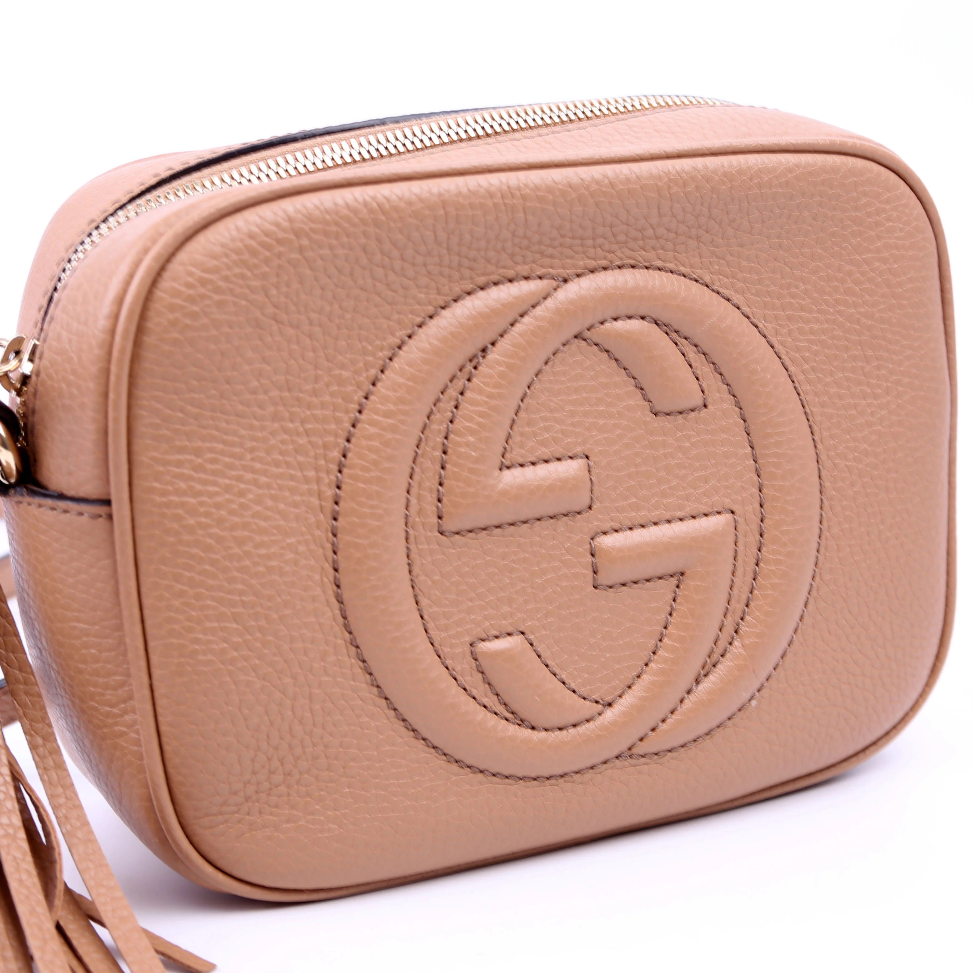 308364 Soho Disco Crossbody Tan - Image 12