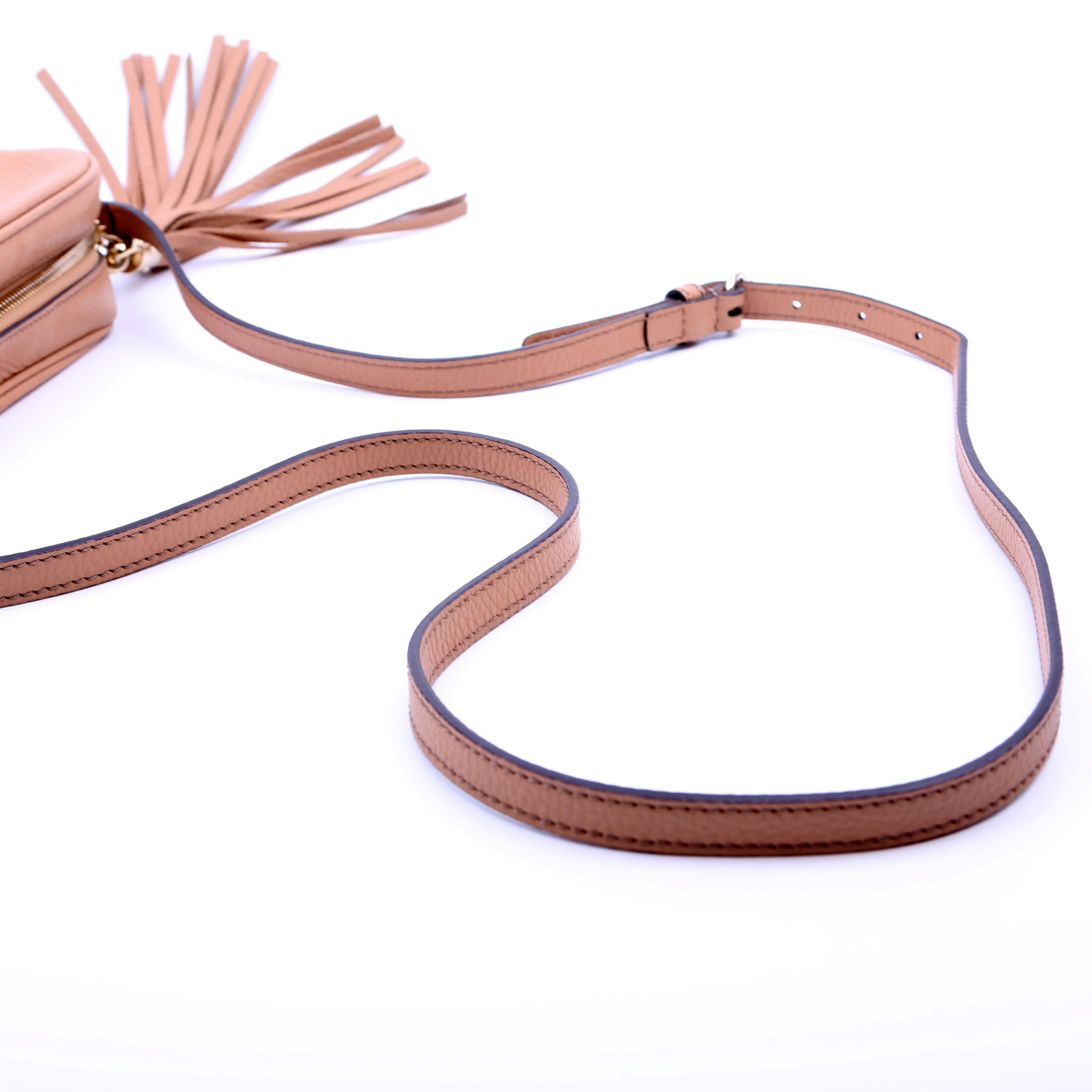 308364 Soho Disco Crossbody Tan - Image 9