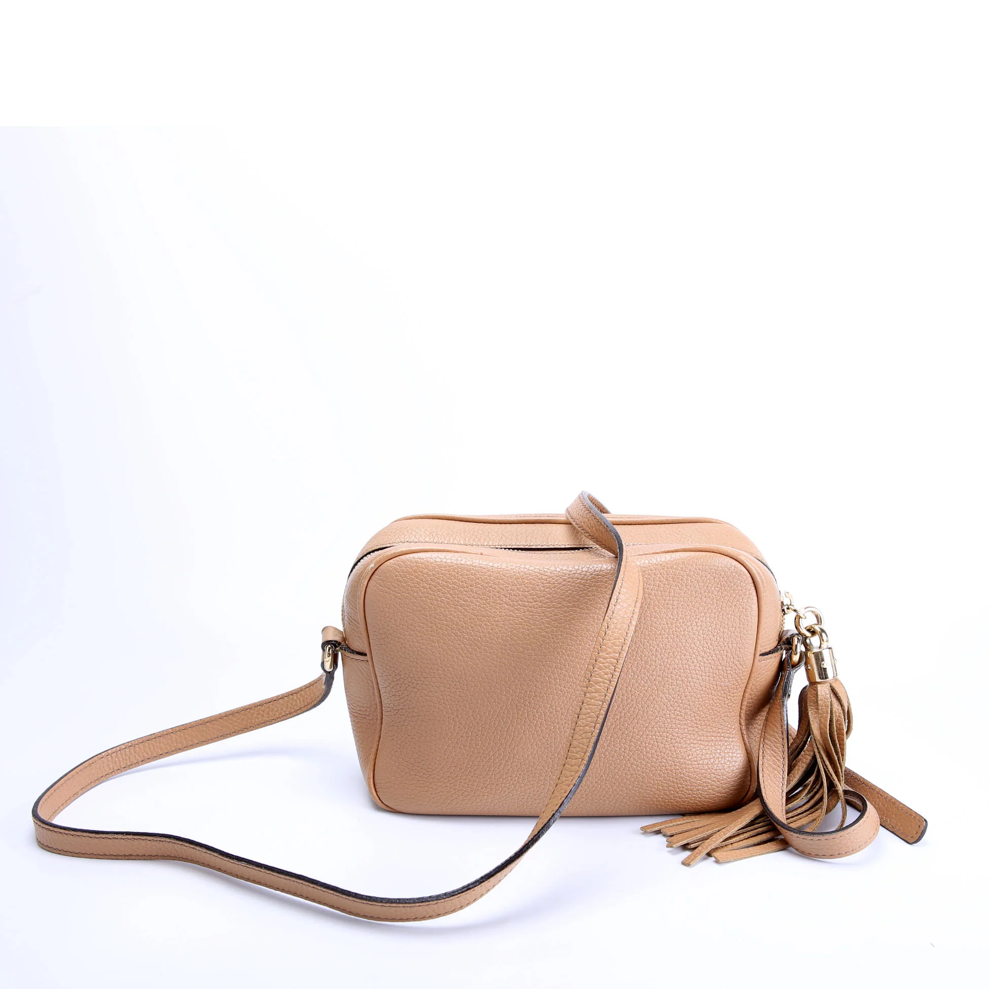308364 Soho Disco Crossbody Tan - Image 3