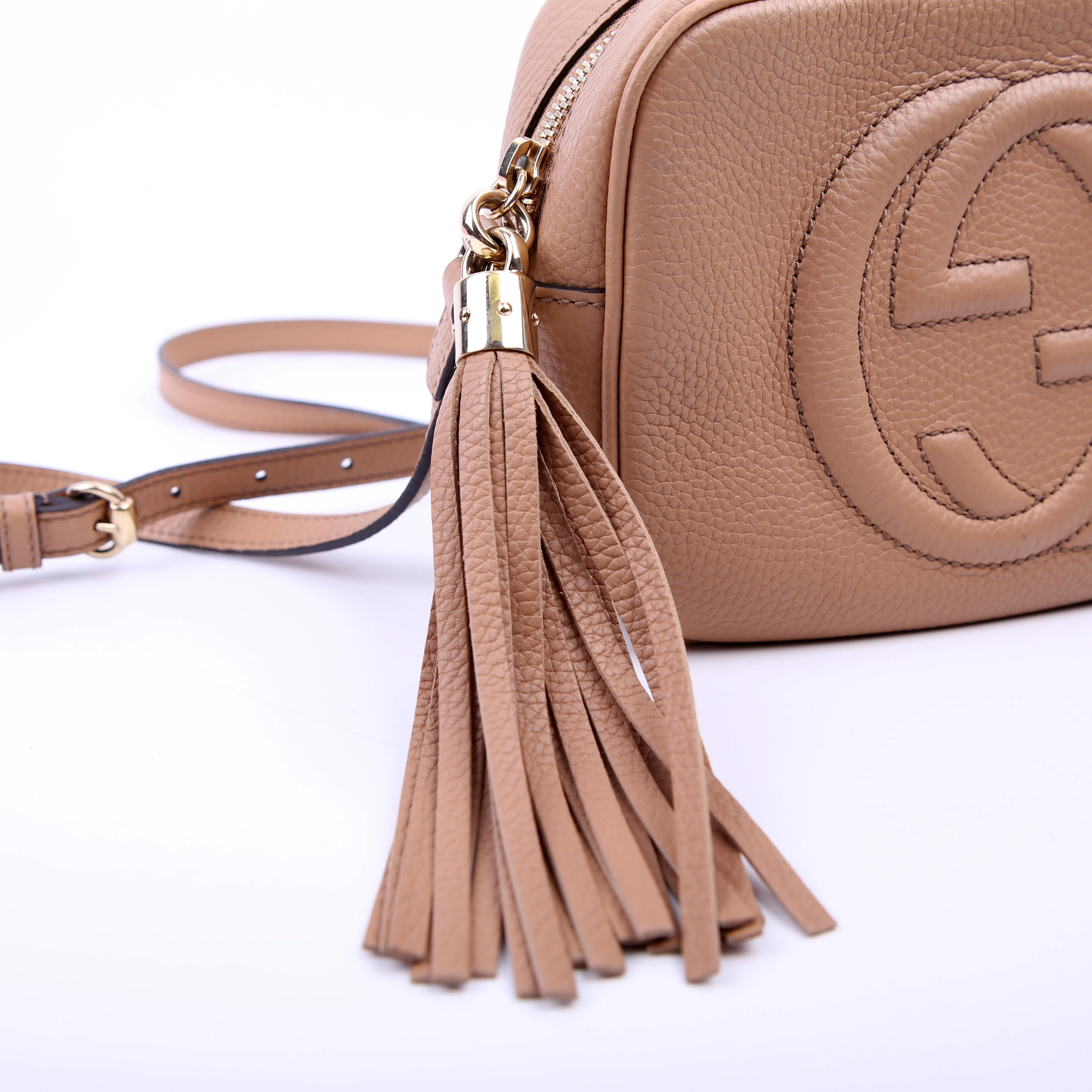 308364 Soho Disco Crossbody Tan - Image 13