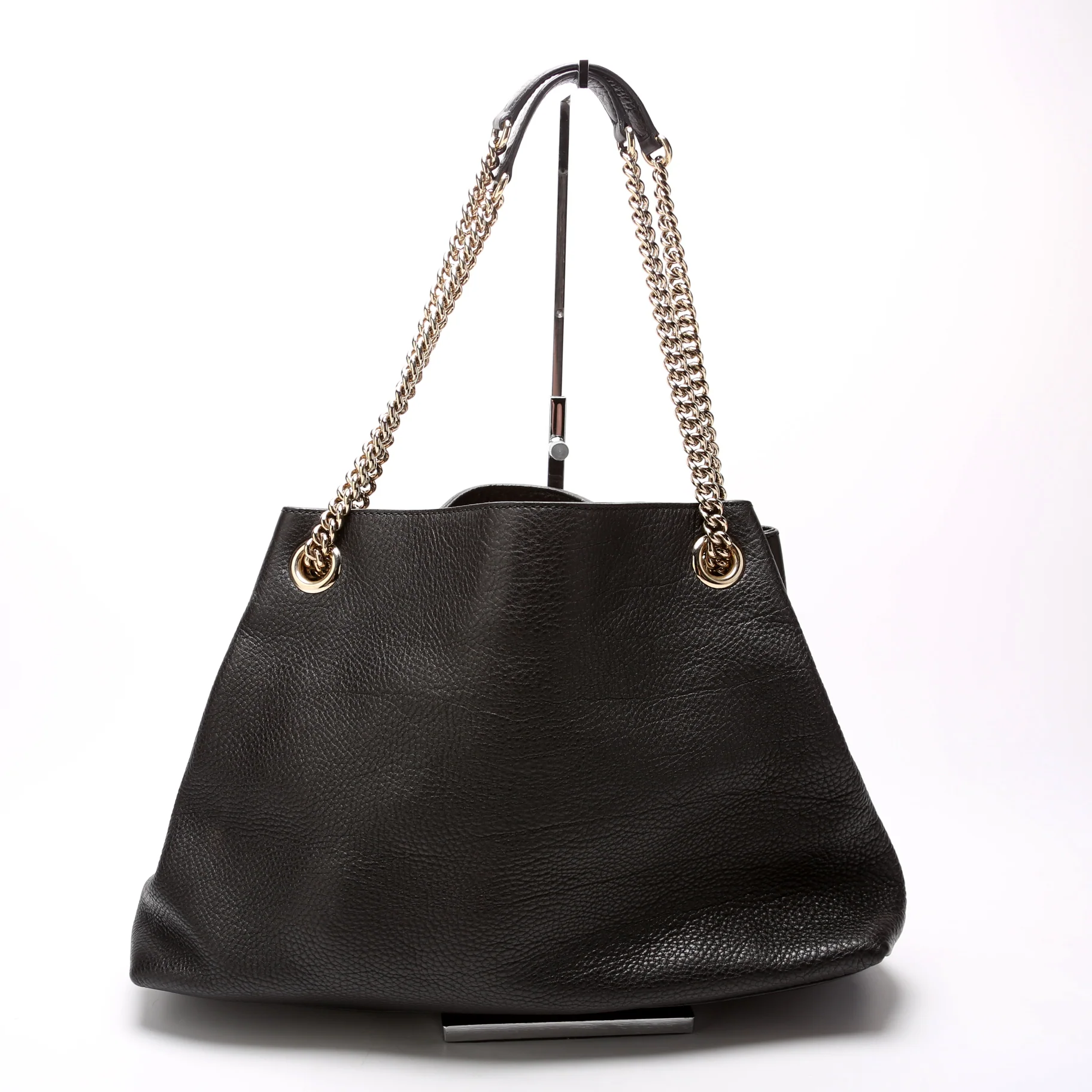 308982 Soho Leather Shoulder Medium - Image 3