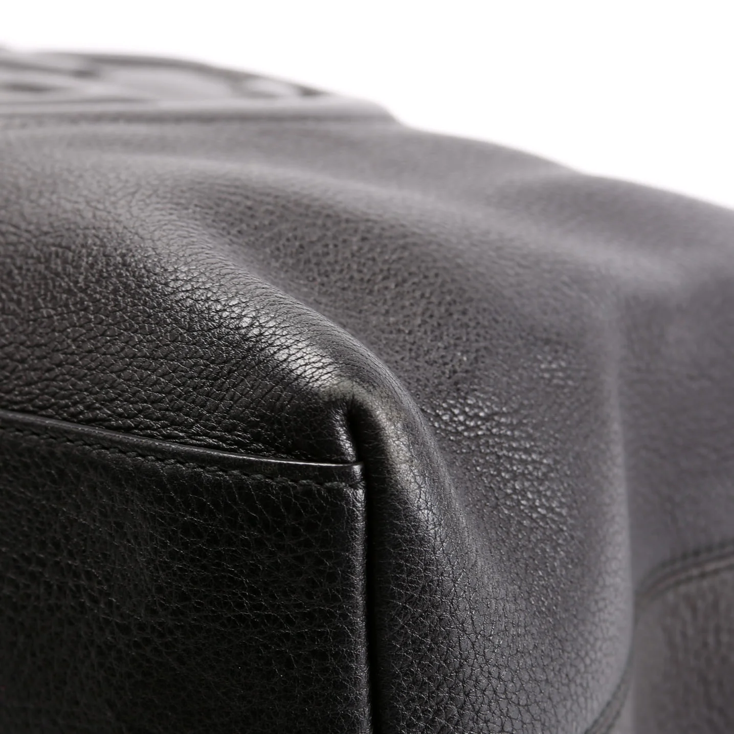 308982 Soho Leather Shoulder Medium Black - Image 6