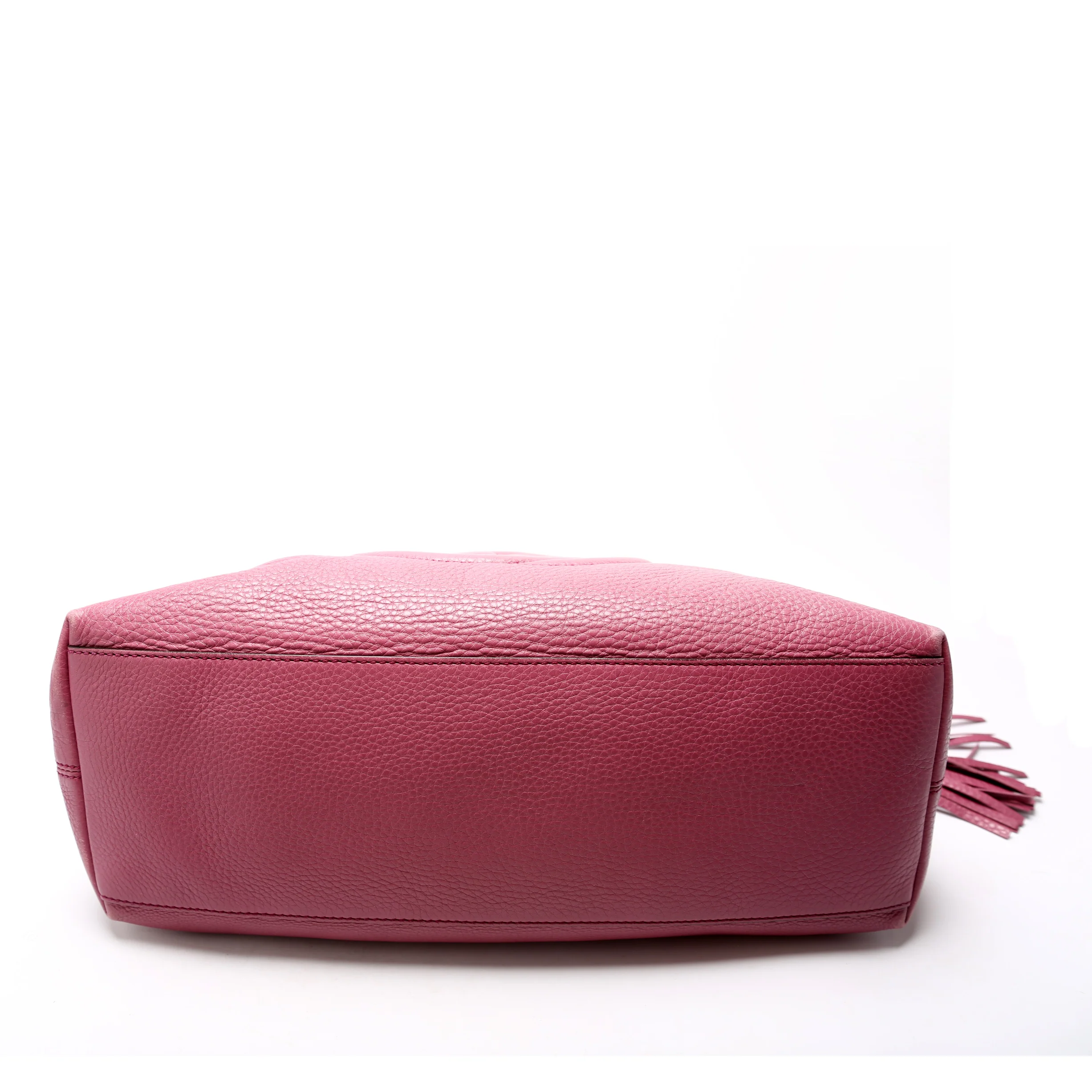 308982 Soho Leather Shoulder Medium Mauve - Image 4