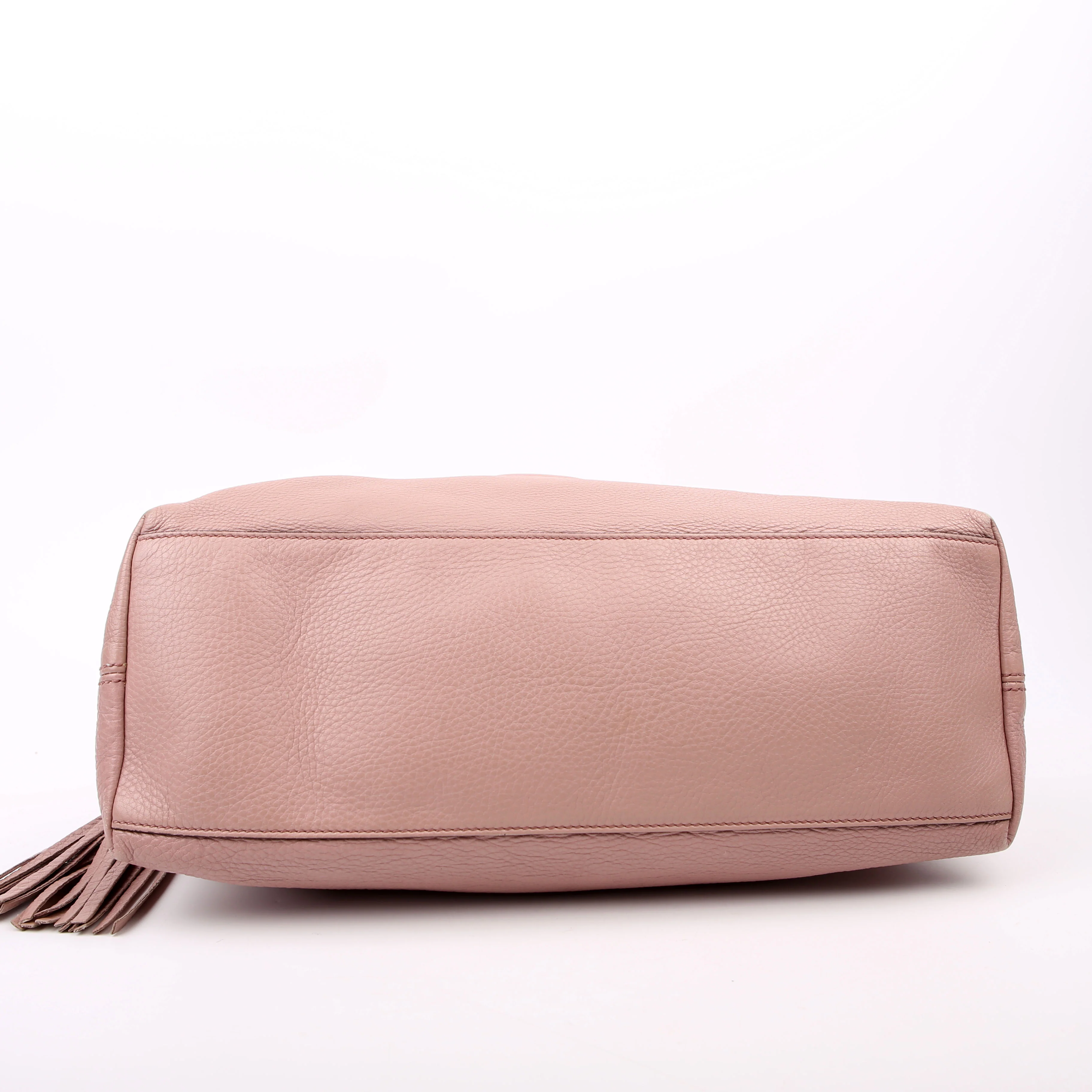 308982 Soho Leather Shoulder Medium Mauve - Image 4