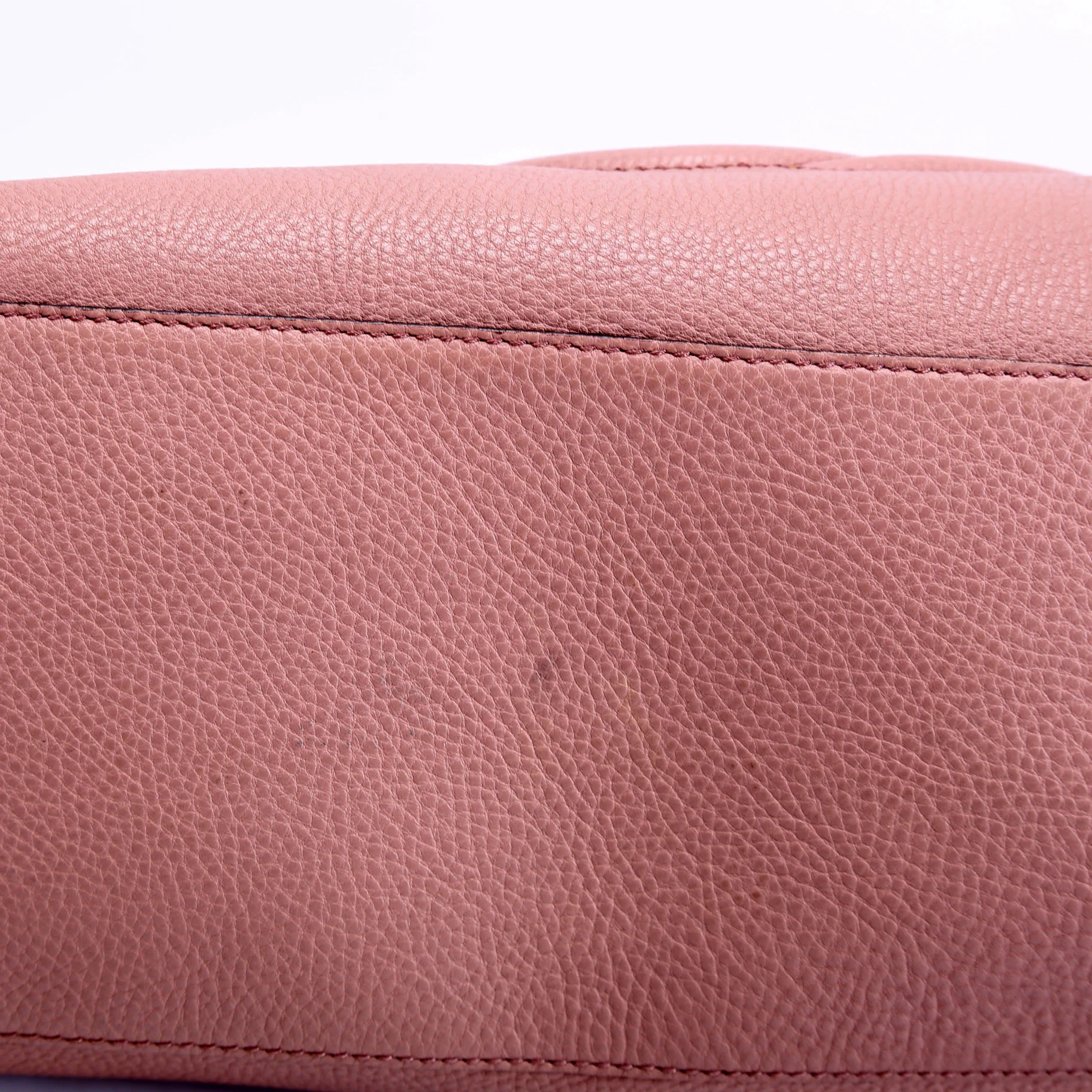 308982 Soho Leather Shoulder Medium Tan - Image 5