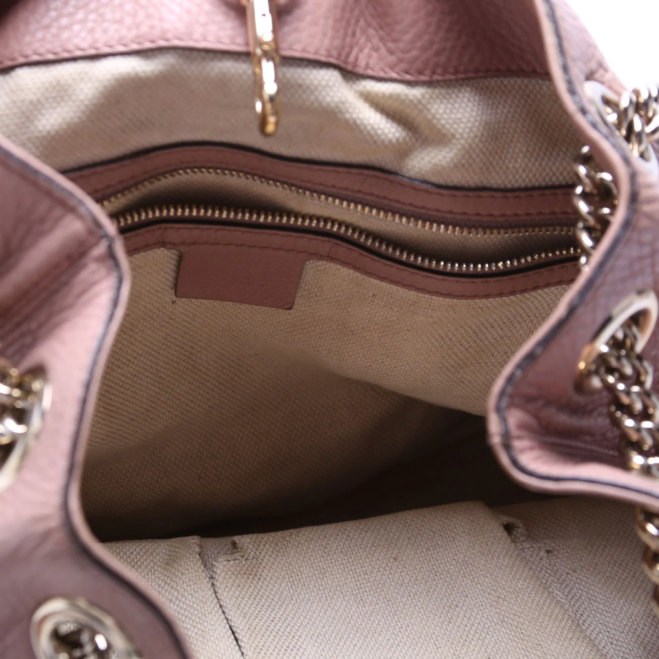 308982 Soho Leather Shoulder Medium Tan - Image 10