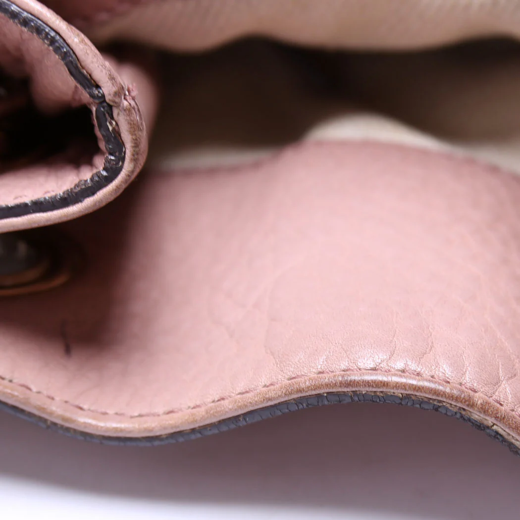 308982 Soho Leather Shoulder Medium Tan - Image 14