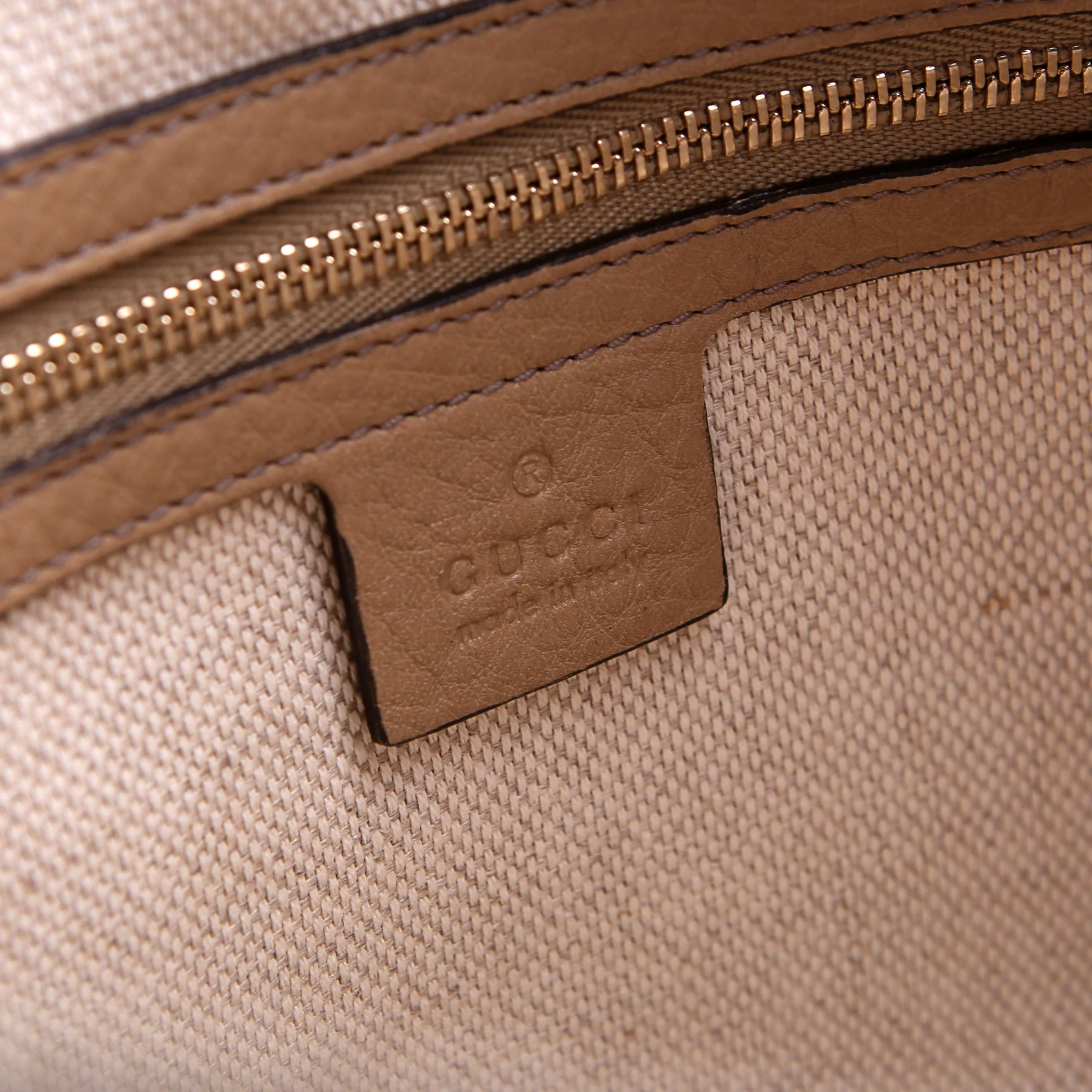 308983 Soho Chain Shoulder Bag Taupe - Image 15