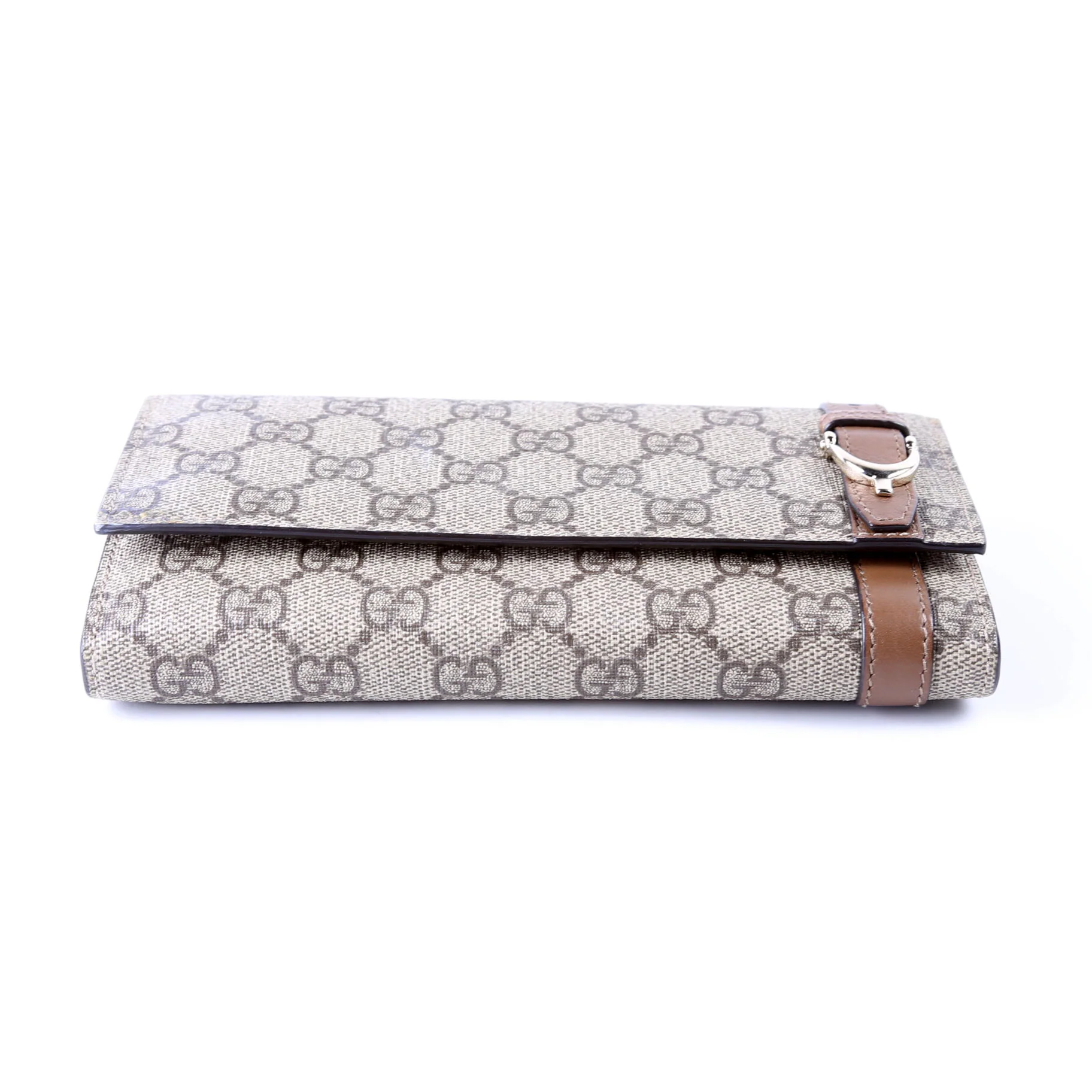 309760 GG Supreme Nice Continental Wallet Brown - Image 5