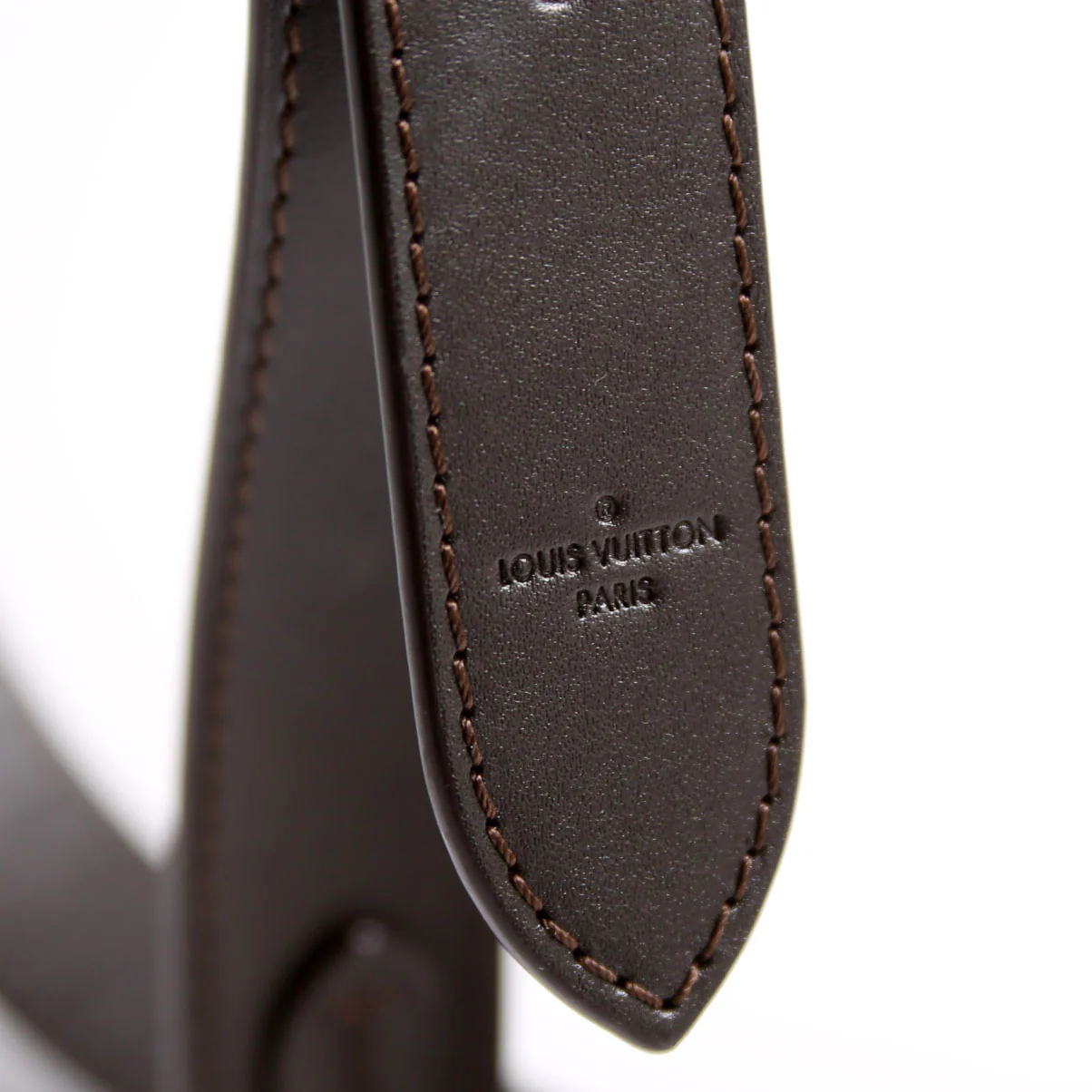 30MM Calfskin Adjustable Shoulder Strap Brown - Image 5