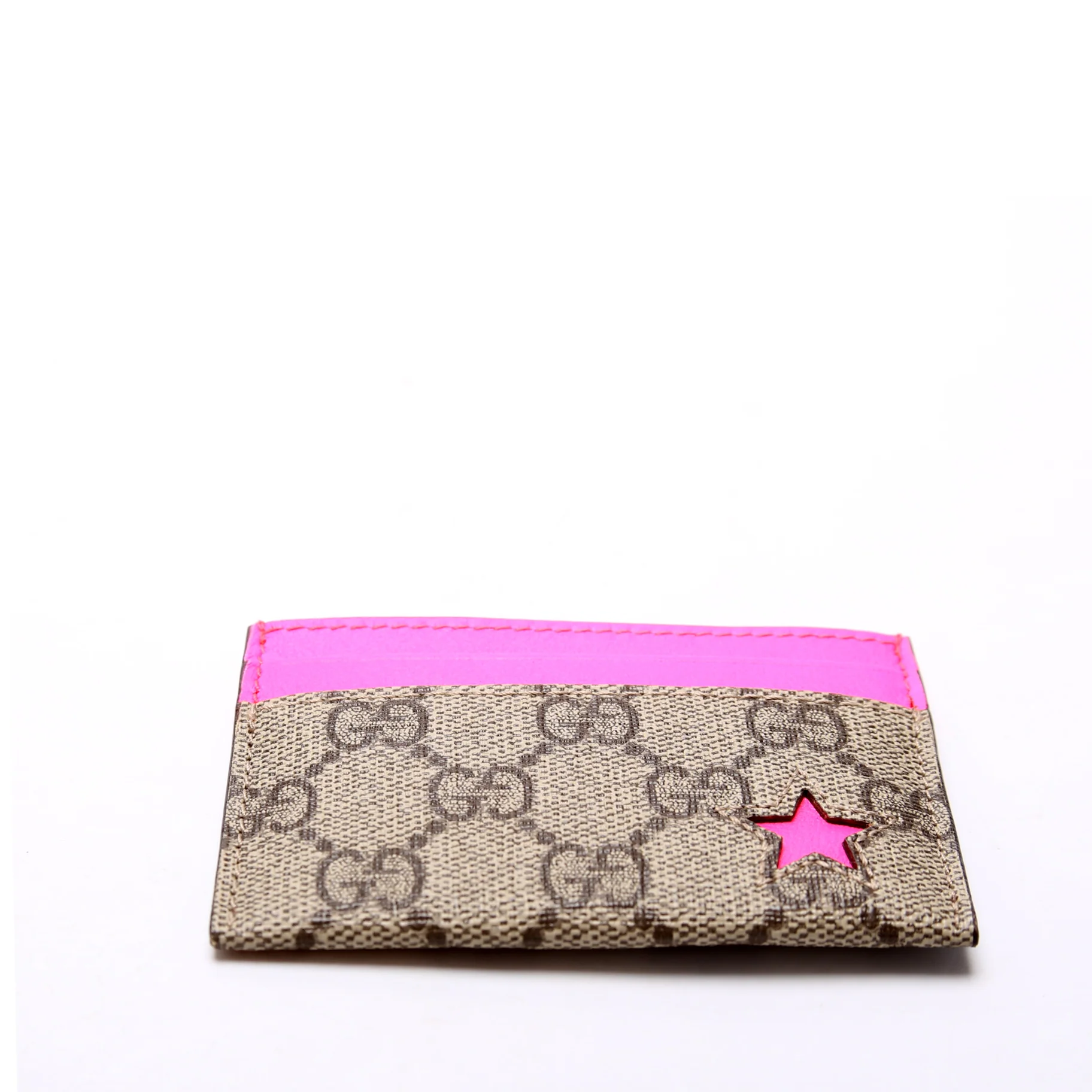 323149 GG Supreme Card Case Star Pink - Image 4