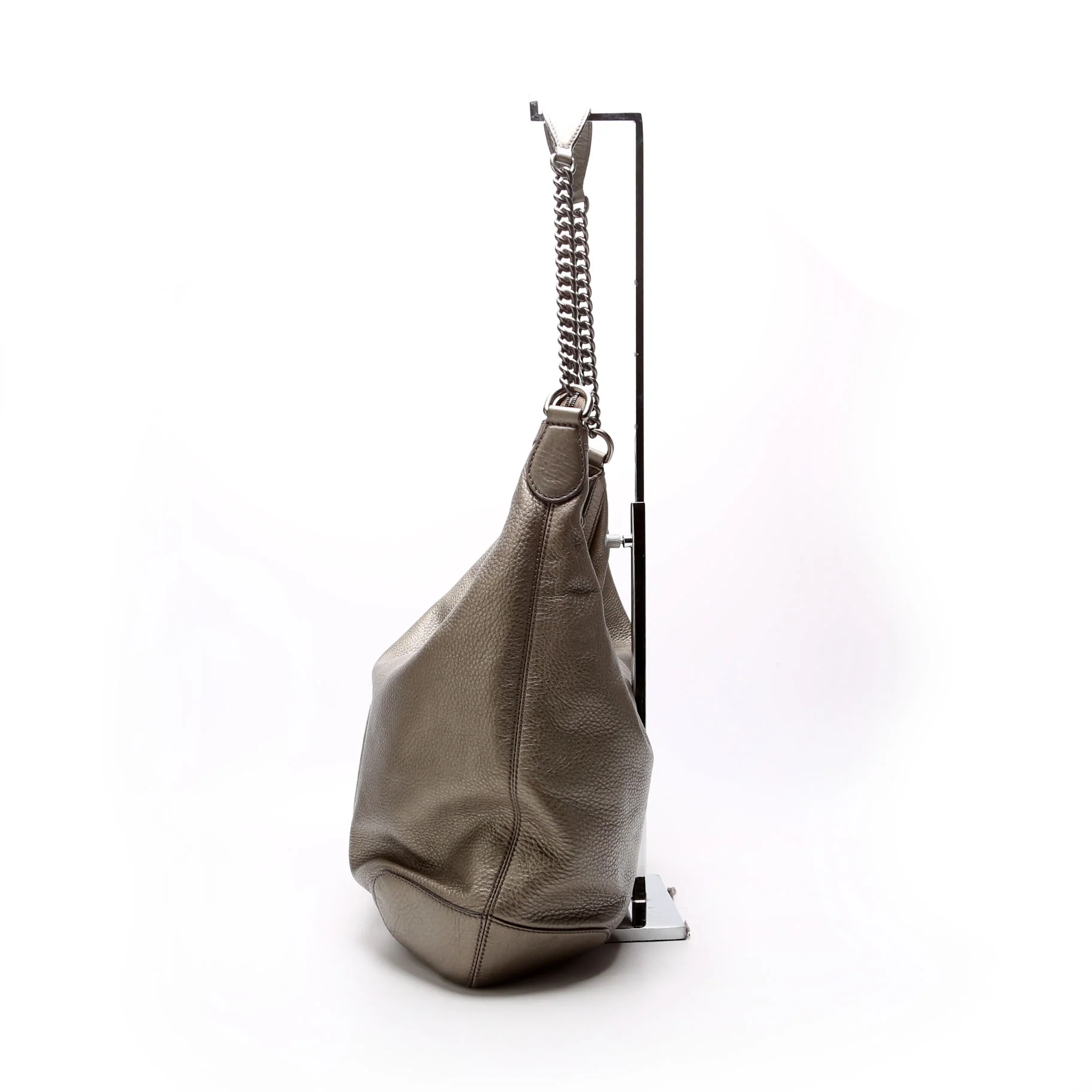 326706 Soho Chain Hobo Silver - Image 3