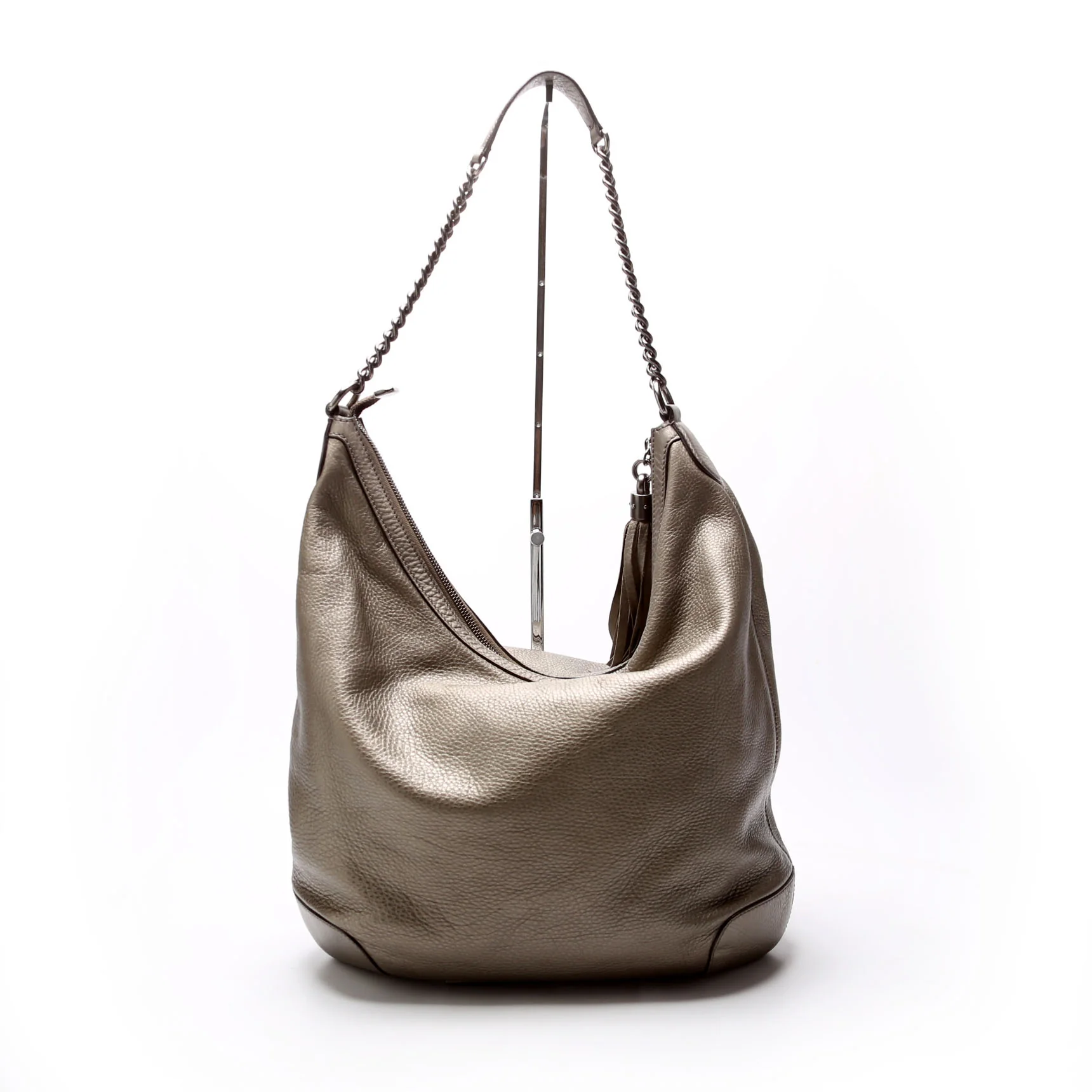326706 Soho Chain Hobo Silver - Image 4