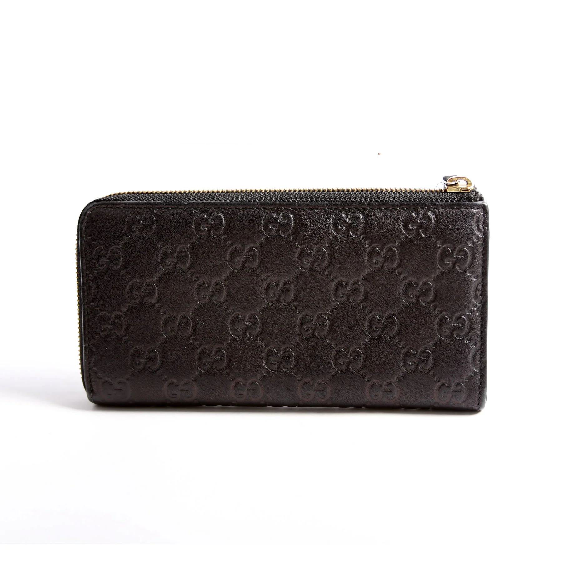 332747 Guccissima Zip Around Wallet Black - Image 2