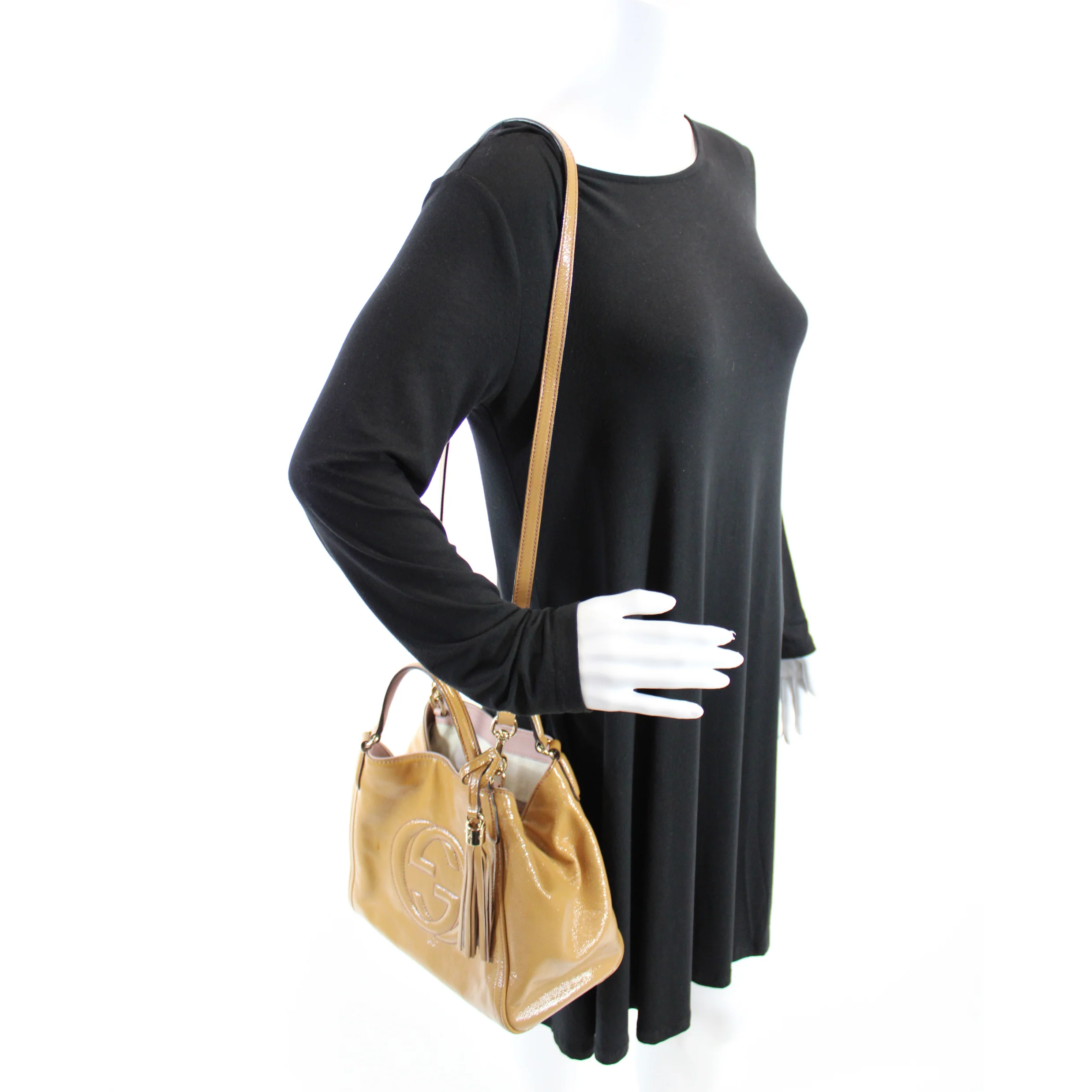 336751 Soho Patent Leather Shoulder - Image 18