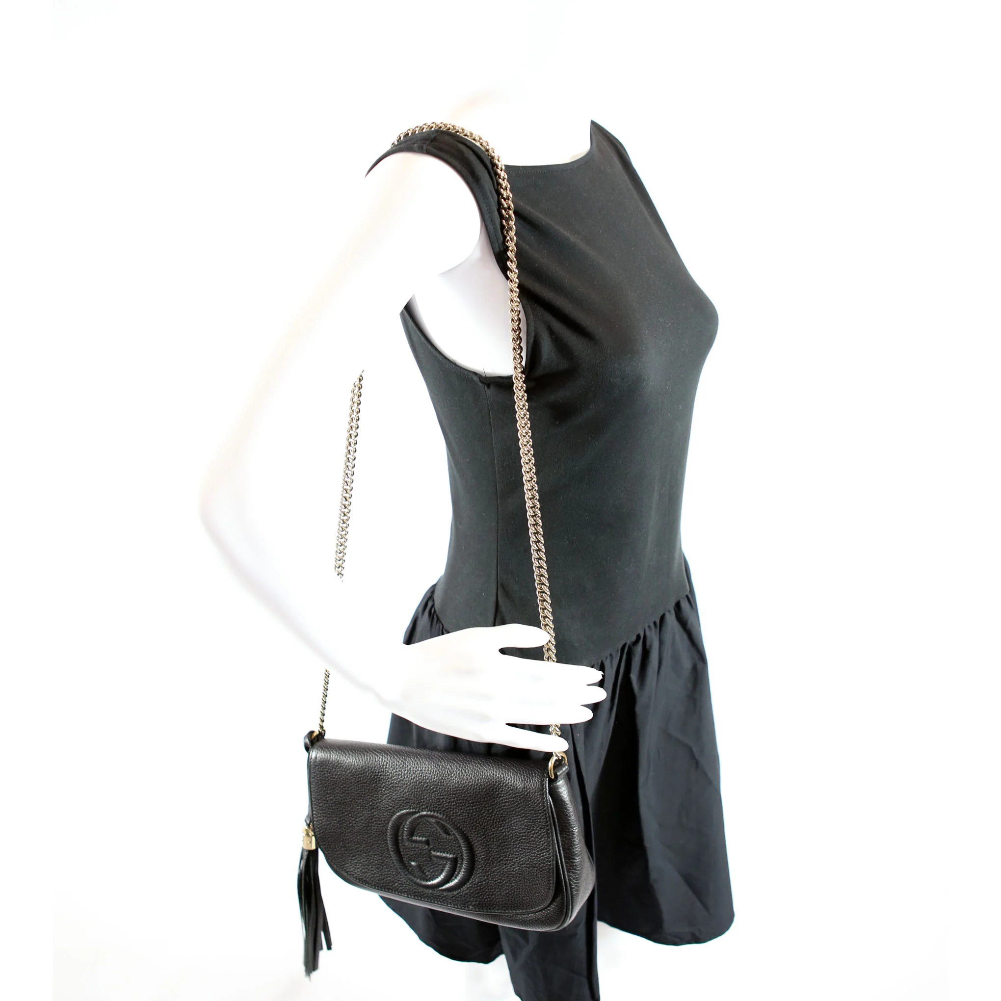 336752 Soho Chain Crossbody Medium - Image 10