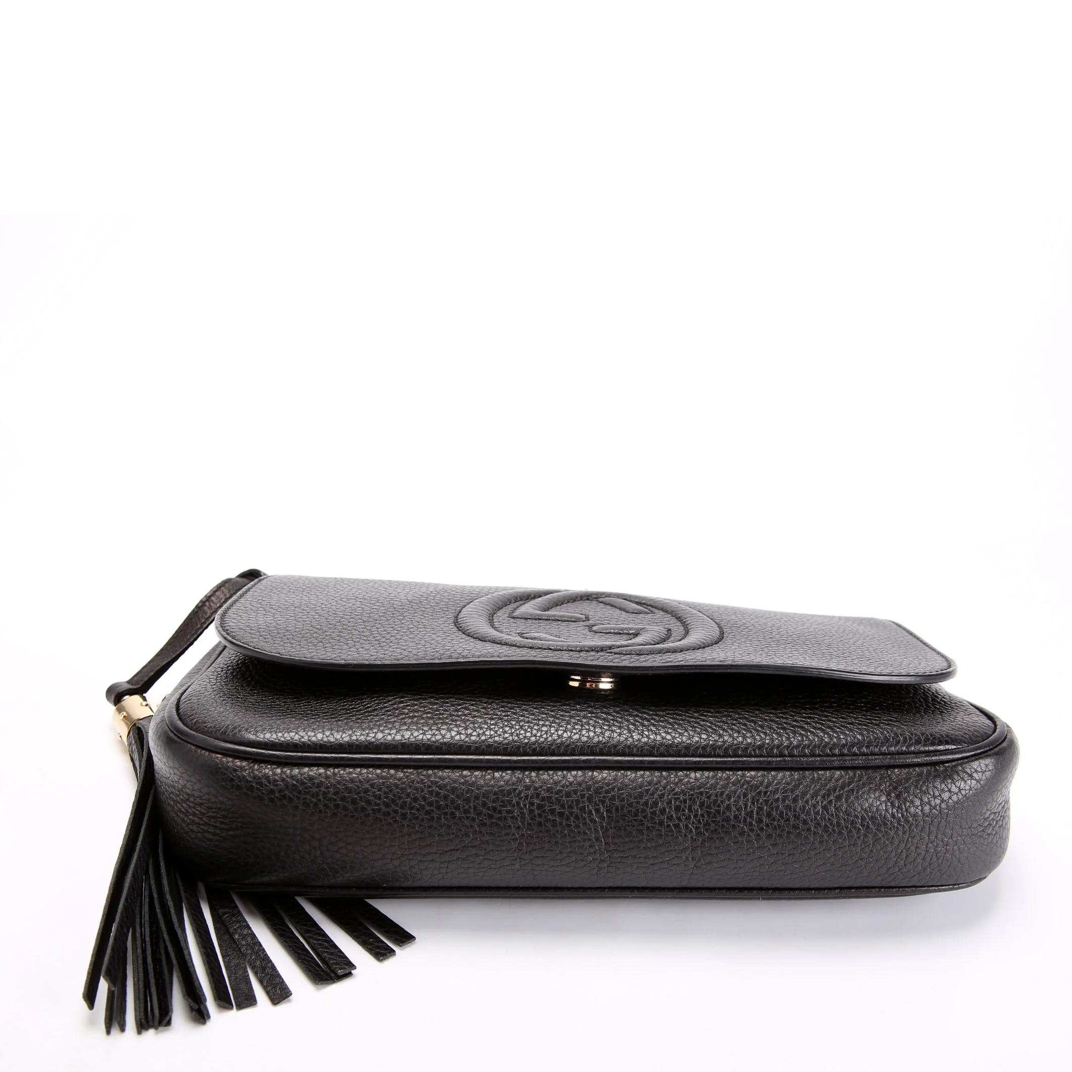 336752 Soho Chain Crossbody Medium Black - Image 4