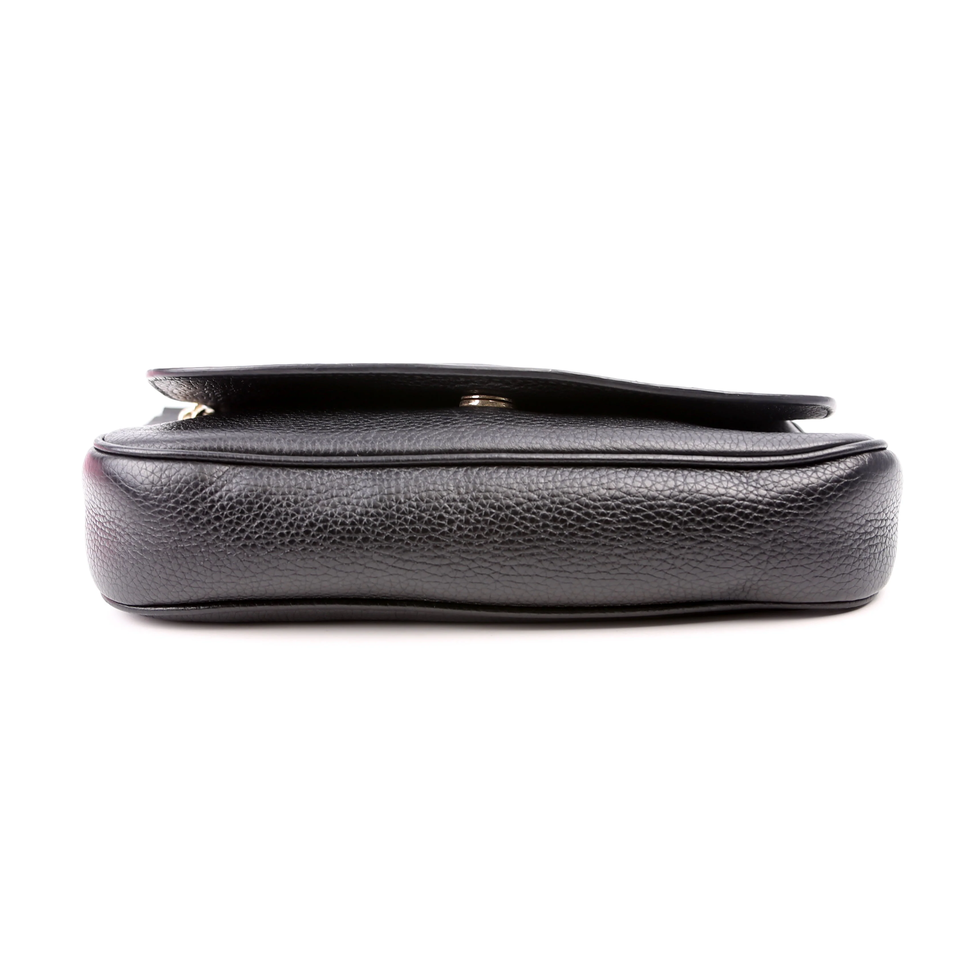 336752 Soho Chain Crossbody Medium Black - Image 5