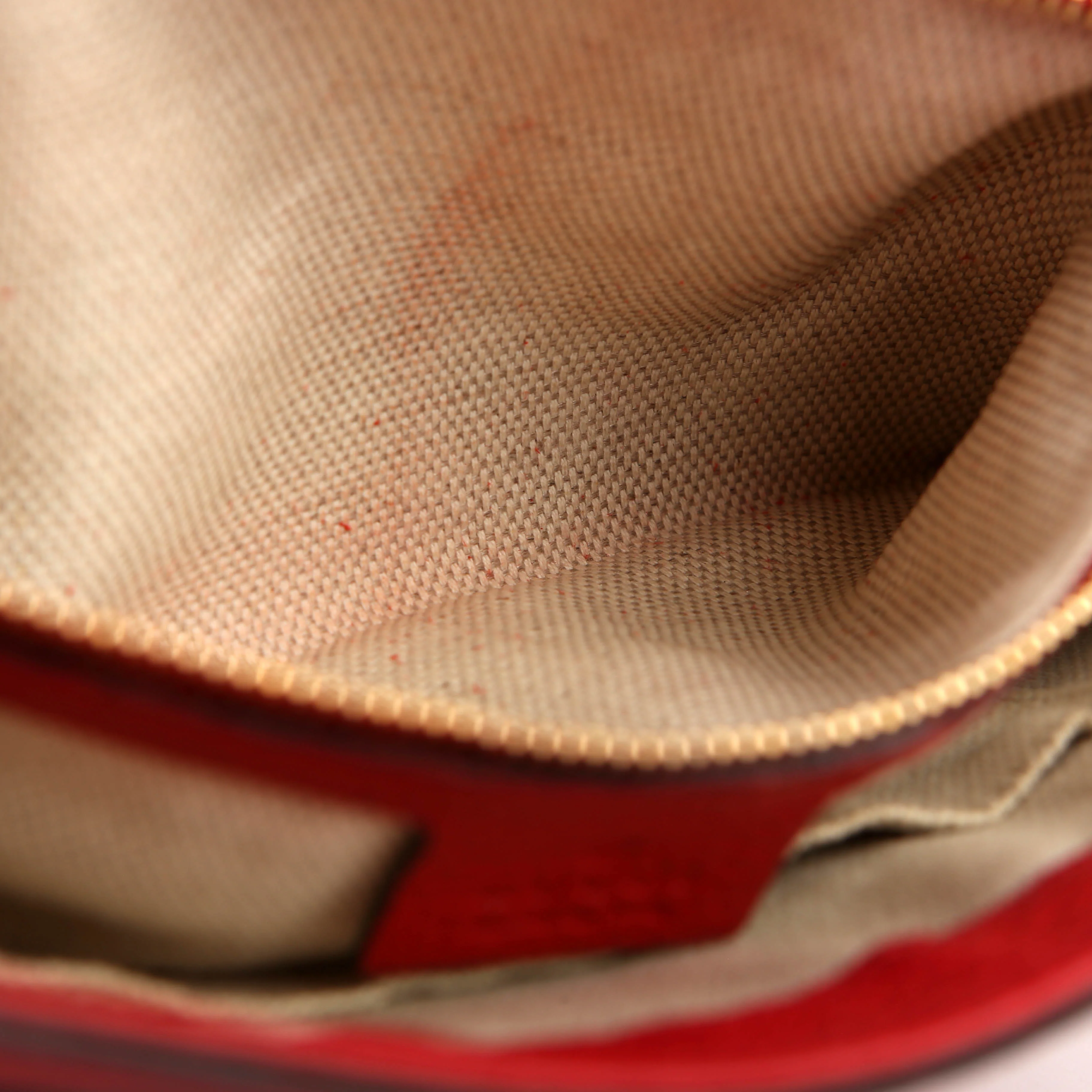 336752 Soho Chain Crossbody Medium Red - Image 11