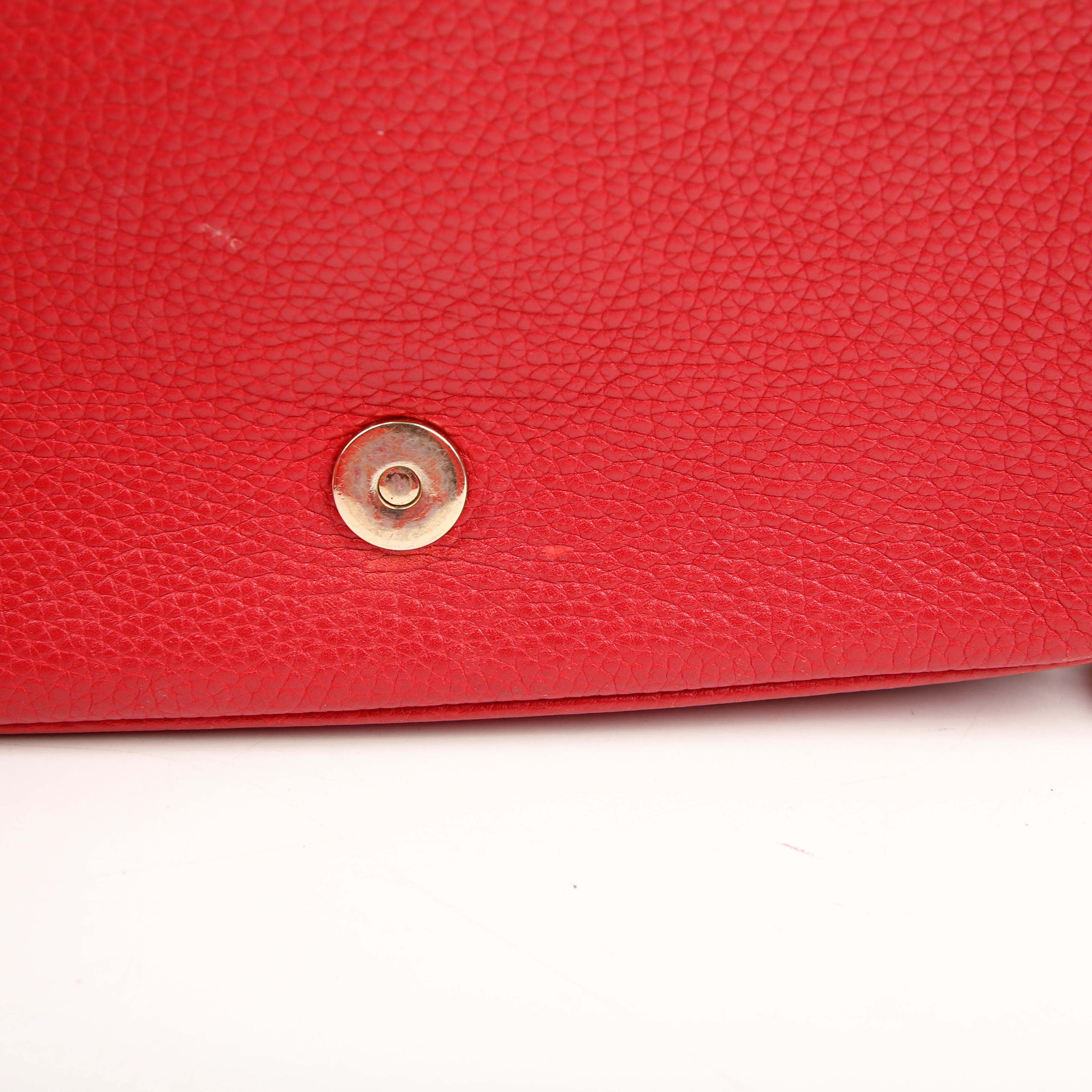 336752 Soho Chain Crossbody Medium Red - Image 14