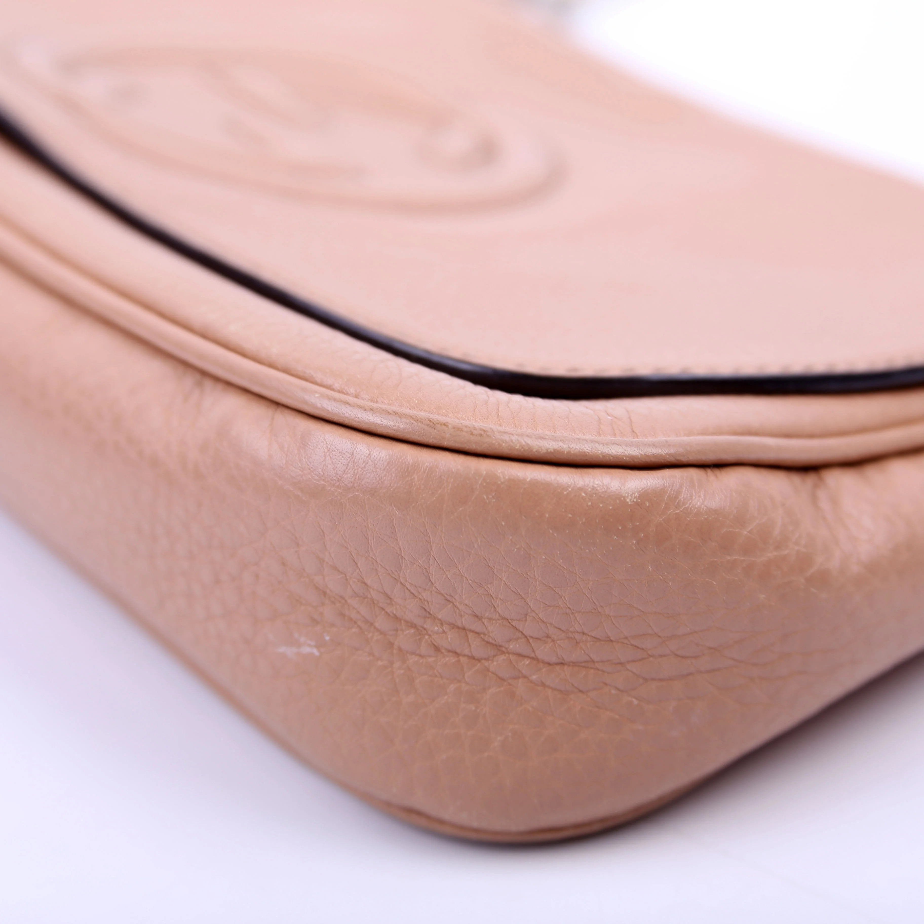 336752 Soho Chain Crossbody Medium Tan - Image 6