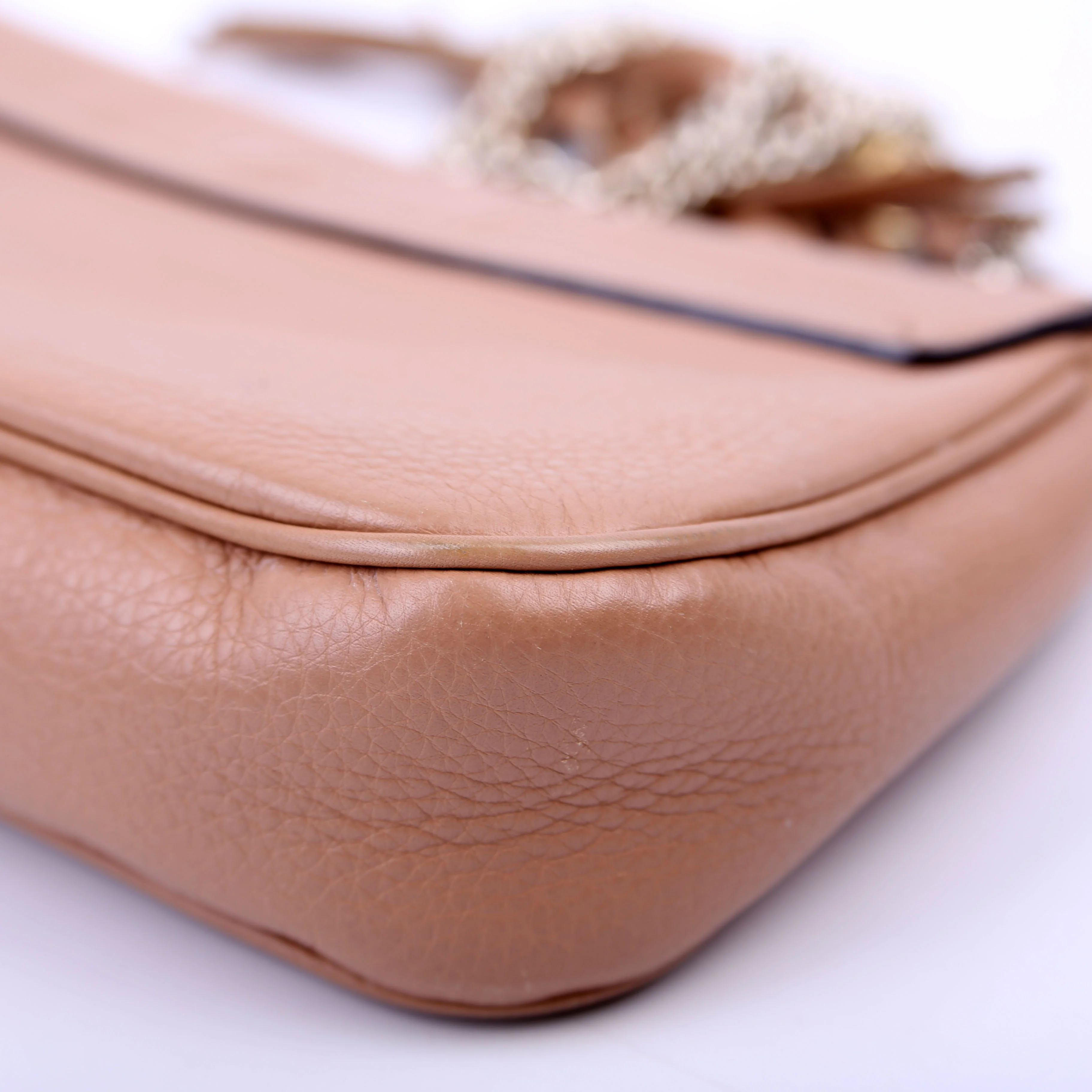336752 Soho Chain Crossbody Medium Tan - Image 8
