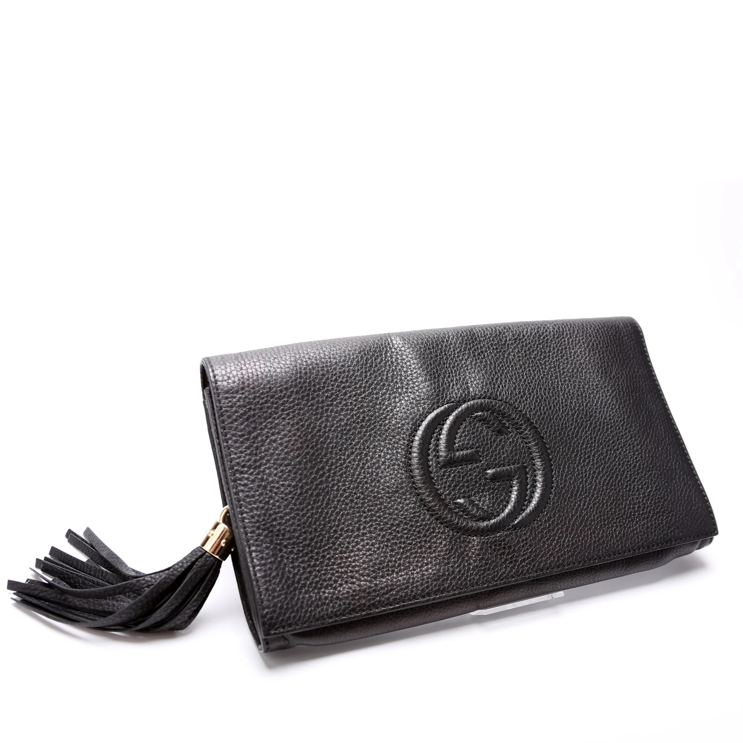 336753 Soho Leather Clutch - Image 2