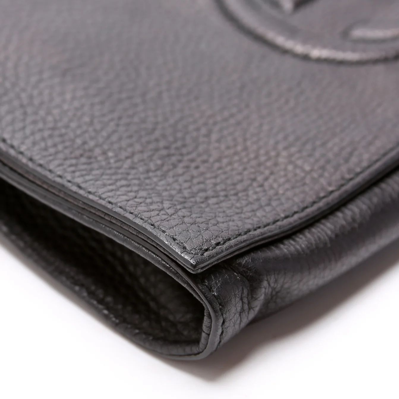 336753 Soho Leather Clutch - Image 5