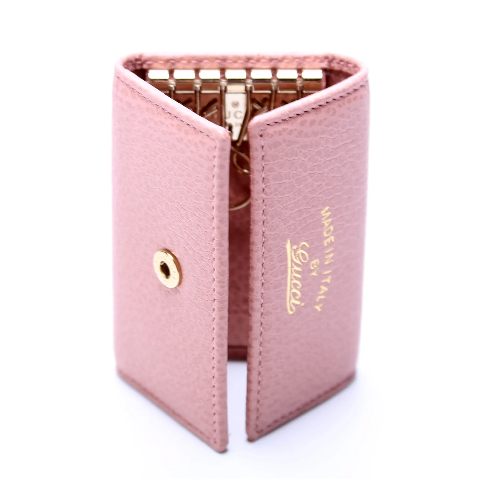 354499 Leather Logo Key Case - Image 6
