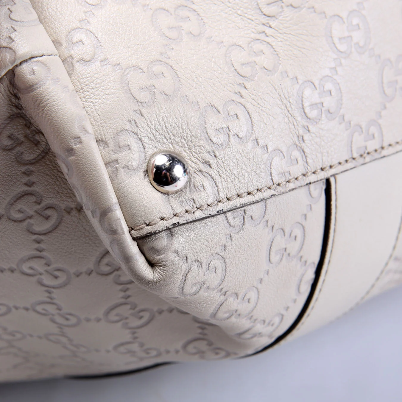 355773 Guccissima Bamboo Tote - Image 7