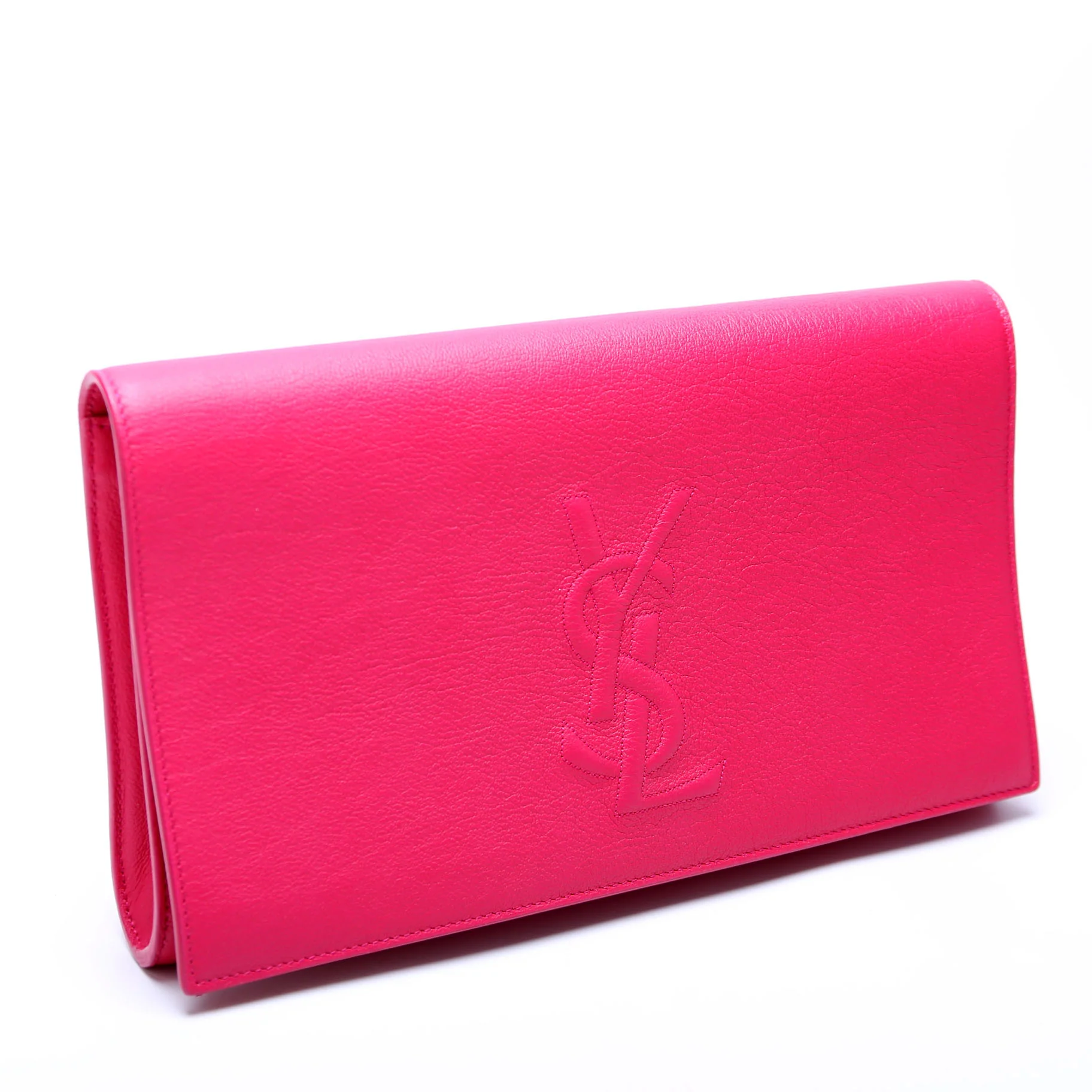361120 Belle De Jour Clutch Leather Pink - Image 2