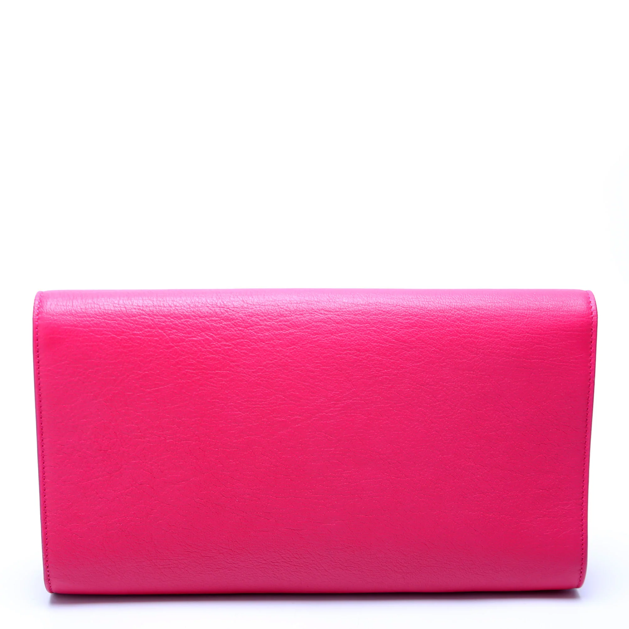 361120 Belle De Jour Clutch Leather Pink - Image 3