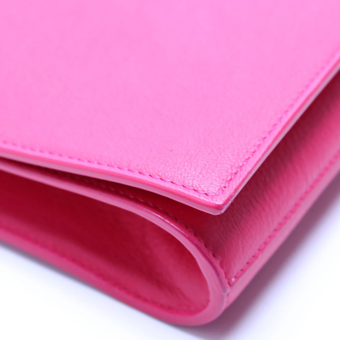 361120 Belle De Jour Clutch Leather Pink - Image 5