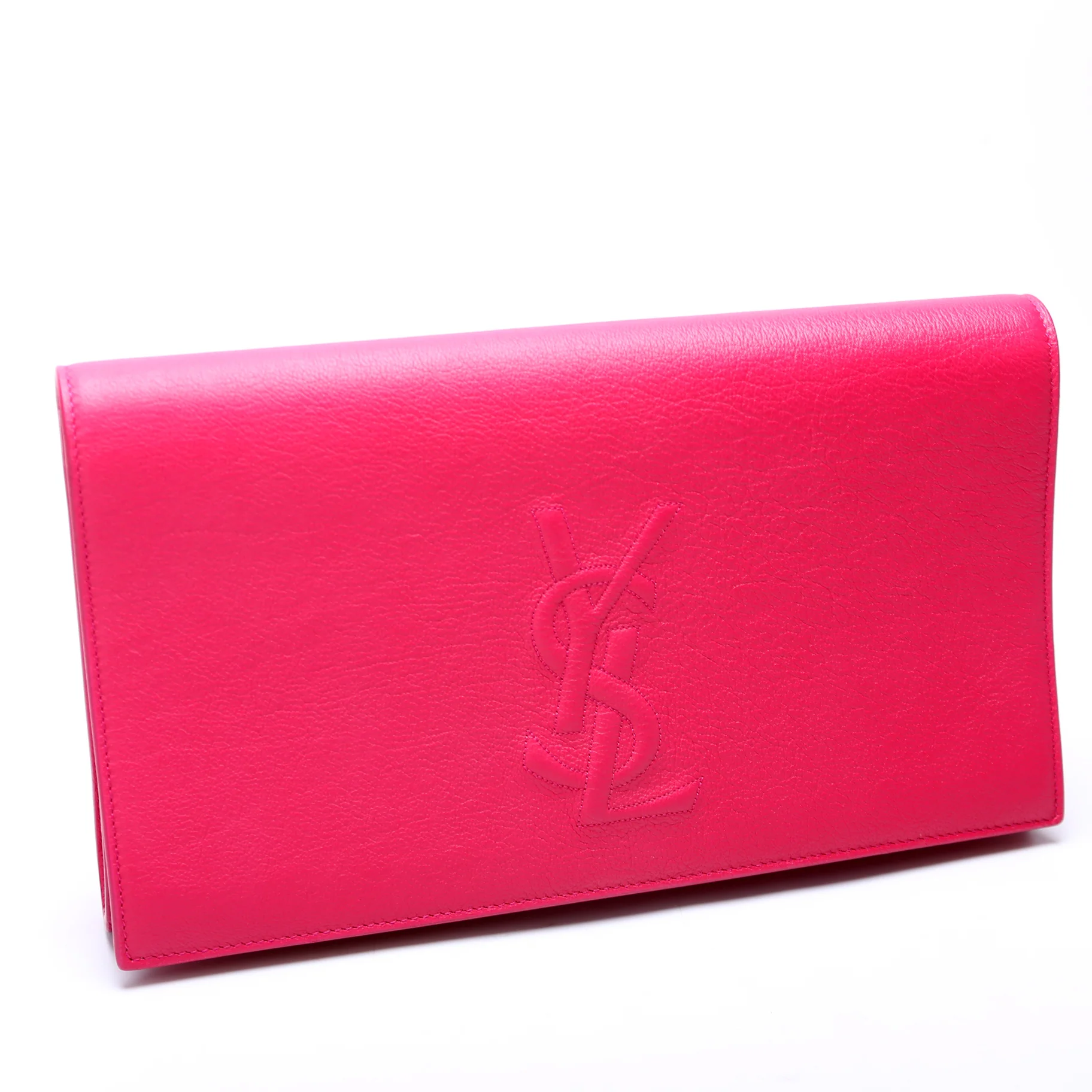 361120 Belle De Jour Clutch Leather Pink - Image 2