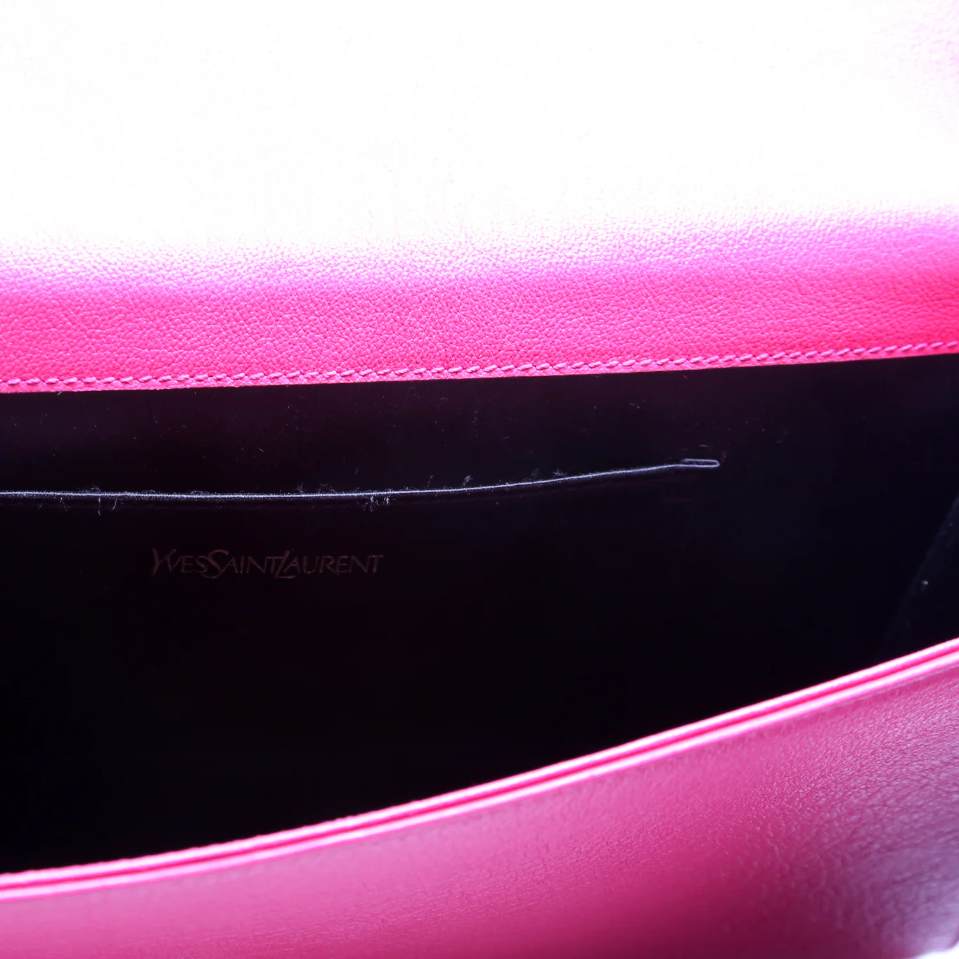 361120 Belle De Jour Clutch Leather Pink - Image 6