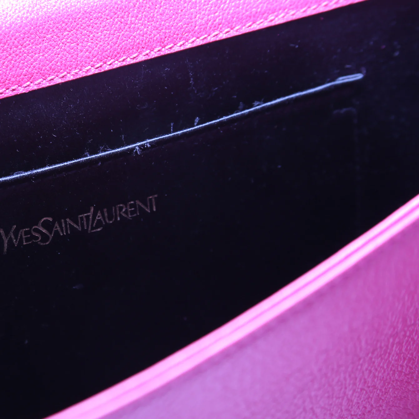 361120 Belle De Jour Clutch Leather Pink - Image 7