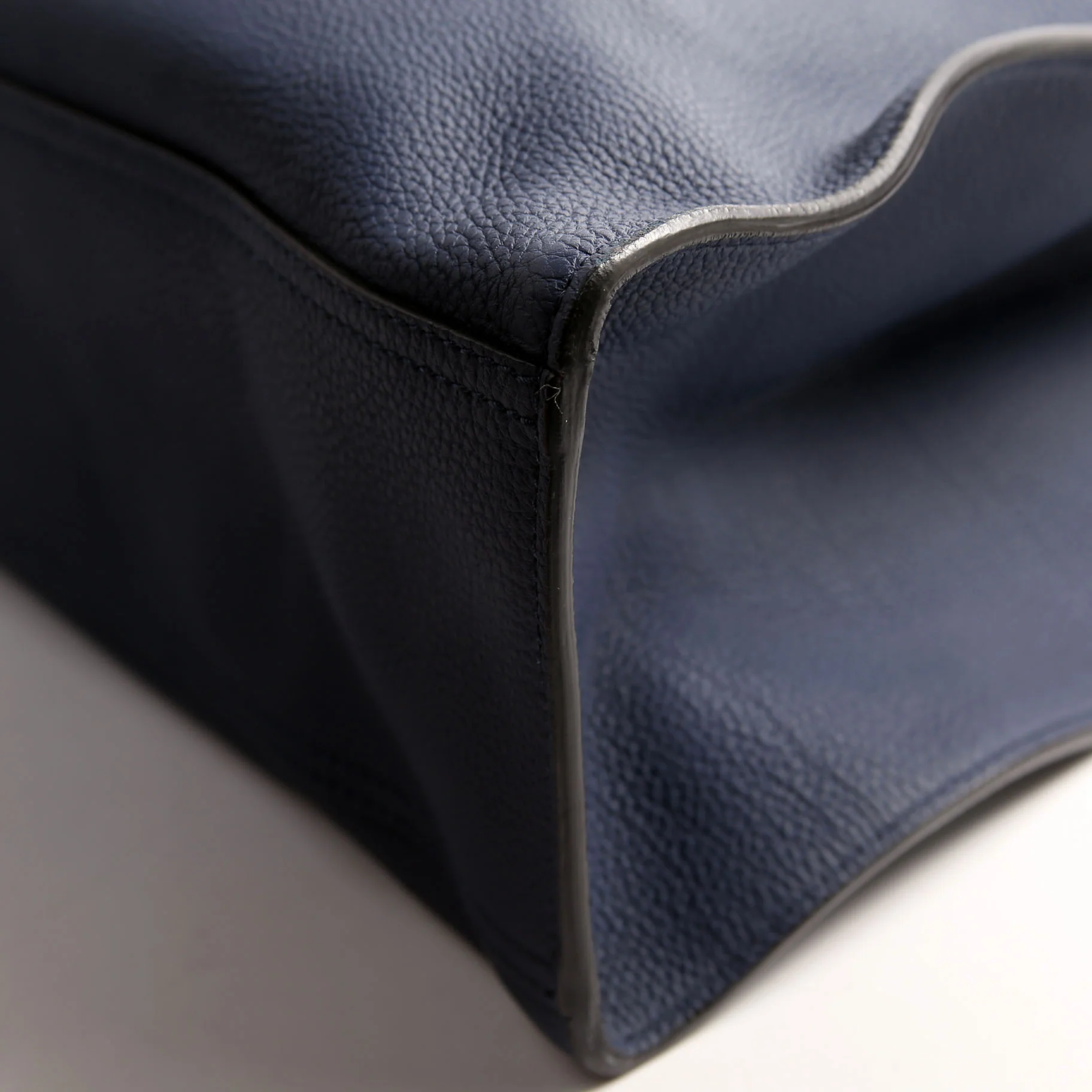 362970 Jackie Soft Large Tote Blue - Image 4