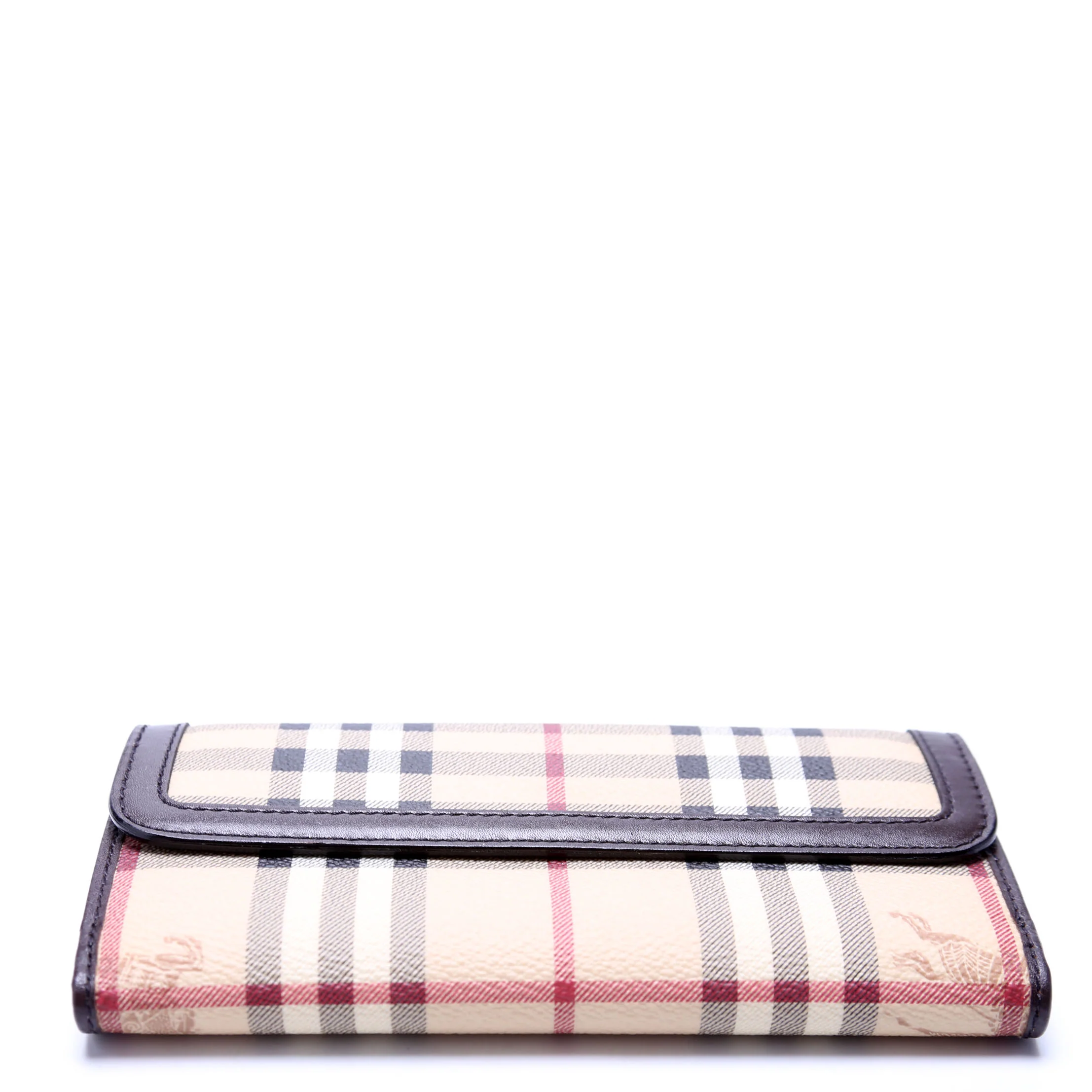 3640450 Haymarket Check Continental Wallet Brown - Image 4