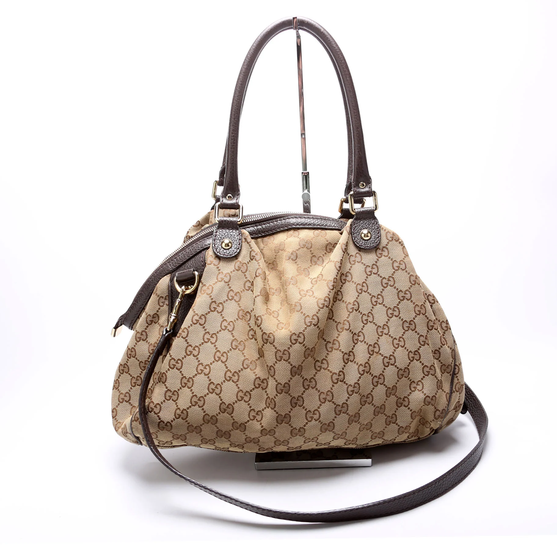 364841 GG Canvas Sukey Medium Boston - Image 3