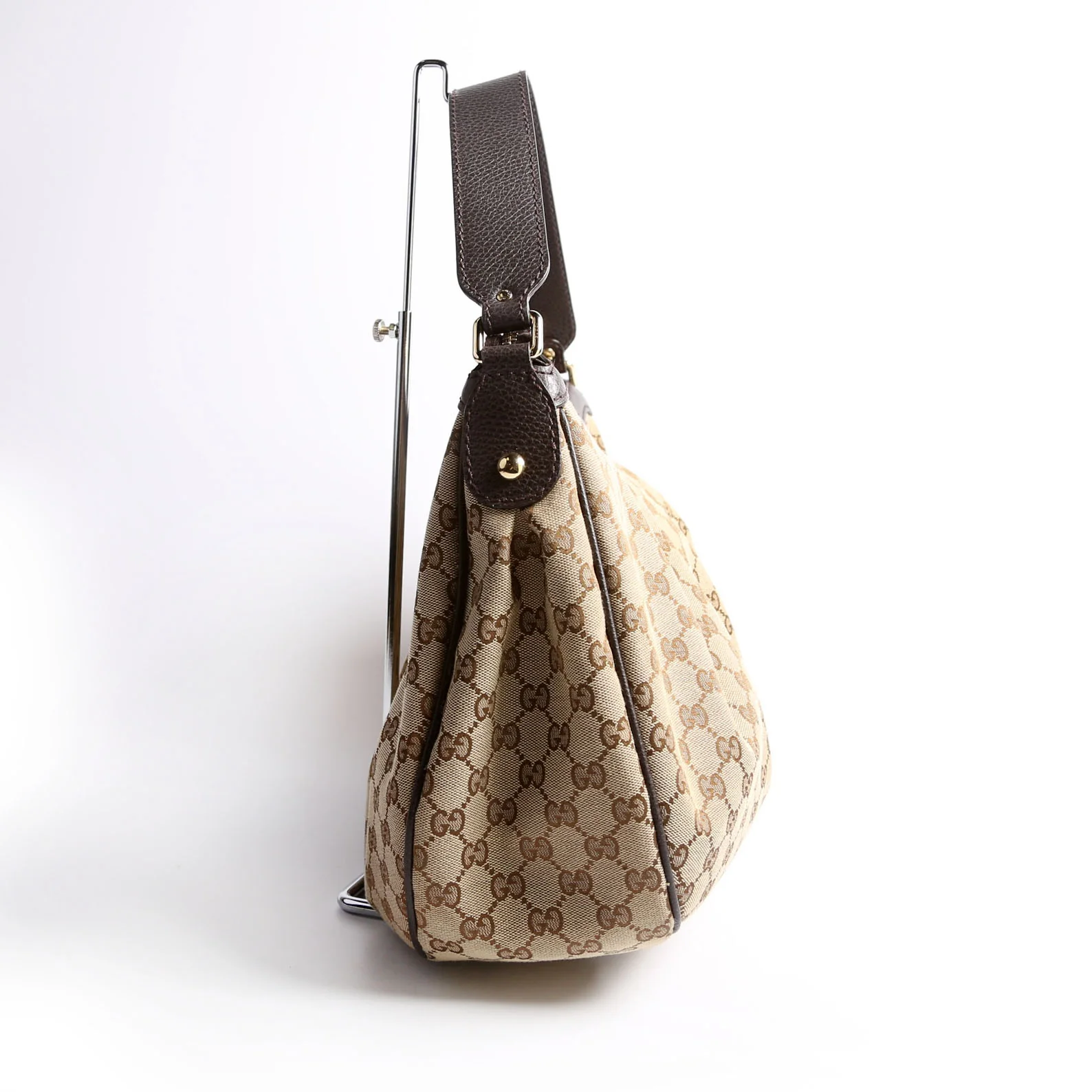 364843 GG Canvas Sukey Hobo Medium Brown - Image 4